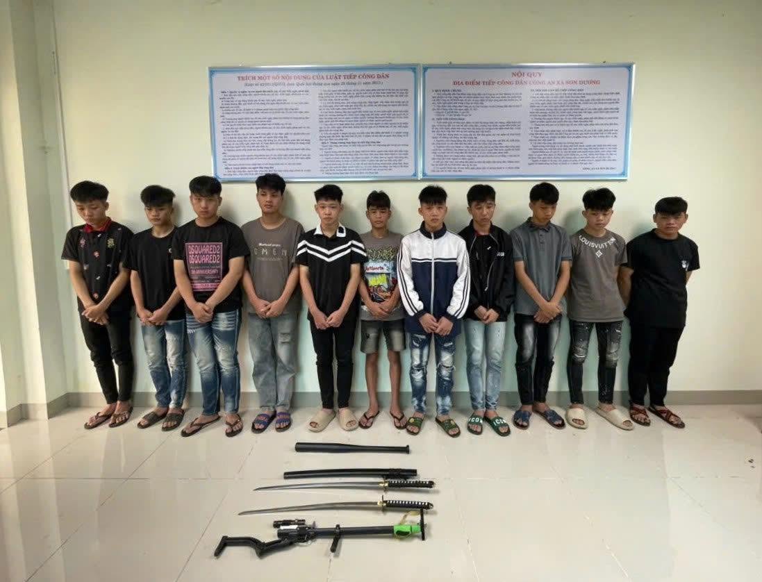 Tuy&ecirc;n Quang: Khởi tố 10 đối tượng g&acirc;y rối trật tự c&ocirc;ng cộng- Ảnh 1.