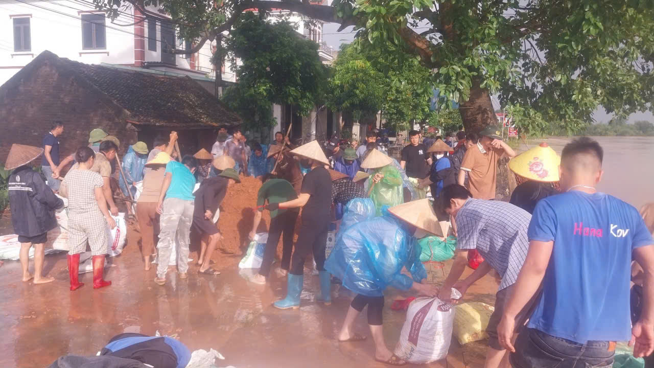 Bắc Ninh: Ba người chết do thi&ecirc;n tai, khẩn trương khắc phục c&aacute;c sự cố đ&ecirc; điều- Ảnh 2.