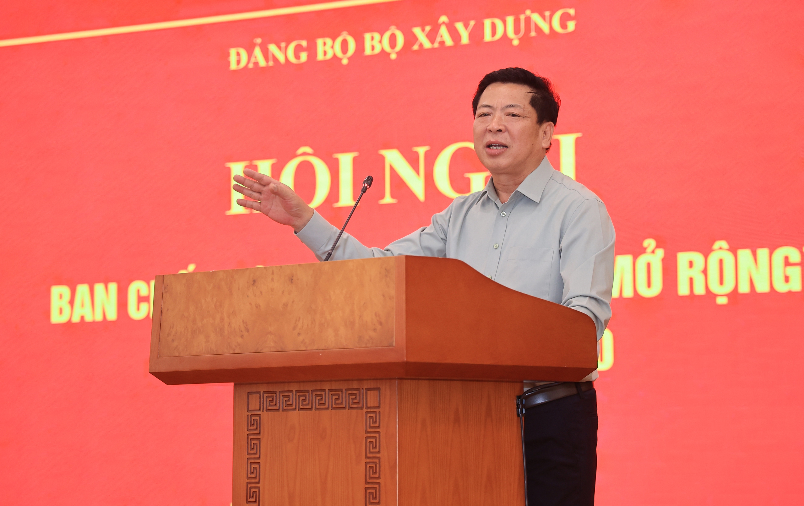Đảng bộ Bộ X&acirc;y dựng quyết liệt thực hiện &ldquo;Bộ tứ nghị quyết chiến lược&rdquo; của Bộ Ch&iacute;nh trị- Ảnh 1.