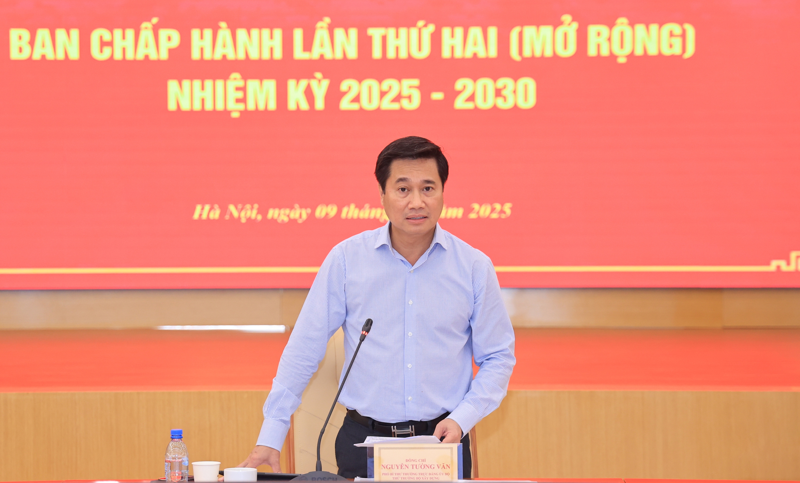 Đảng bộ Bộ X&acirc;y dựng quyết liệt thực hiện &ldquo;Bộ tứ nghị quyết chiến lược&rdquo; của Bộ Ch&iacute;nh trị- Ảnh 5.