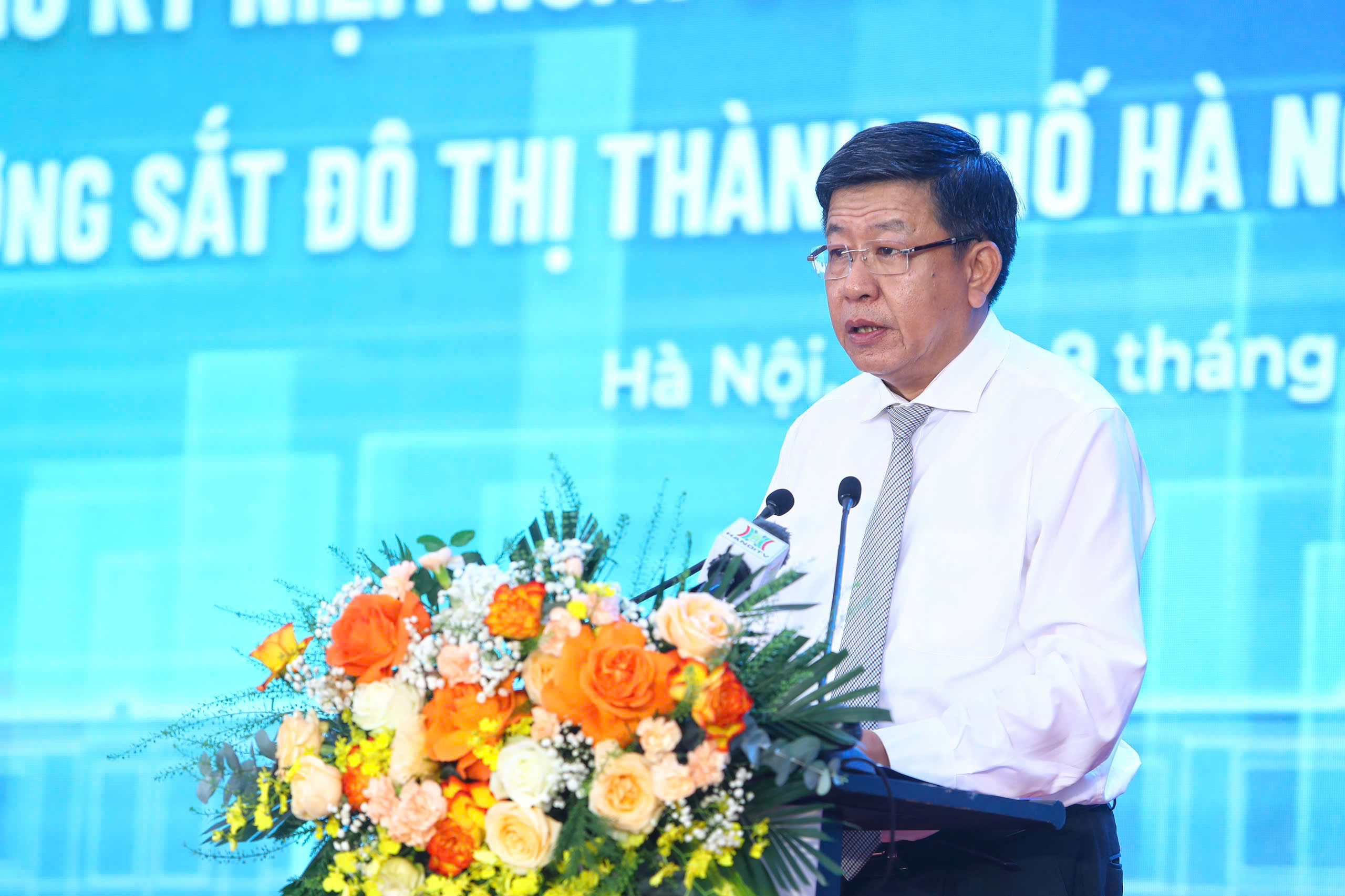 H&agrave; Nội ch&iacute;nh thức khởi c&ocirc;ng tuyến đường sắt đ&ocirc; thị số 2 Nam Thăng Long - Trần Hưng Đạo- Ảnh 2.