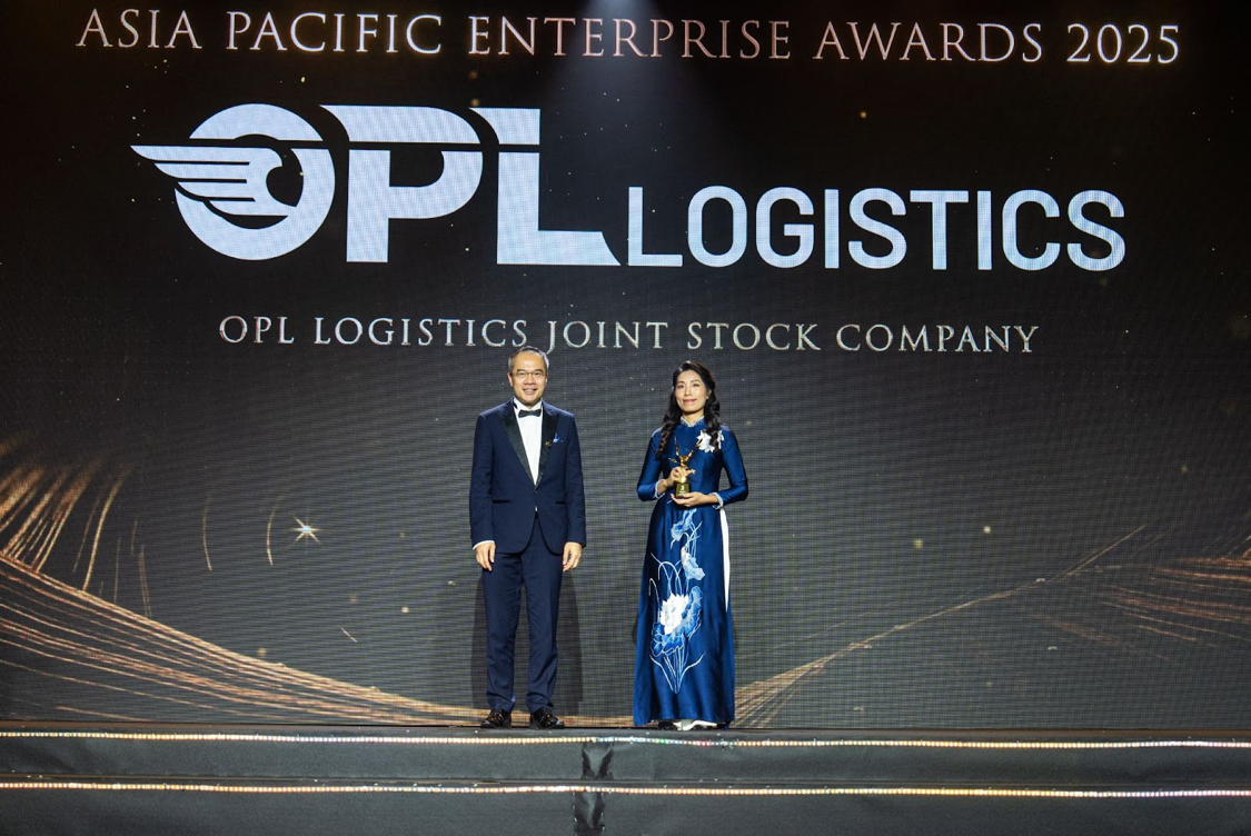 OPL Logistics được vinh danh tại Giải thưởng Doanh nghiệp Ch&acirc;u &Aacute; (APEA) 2025- Ảnh 1.