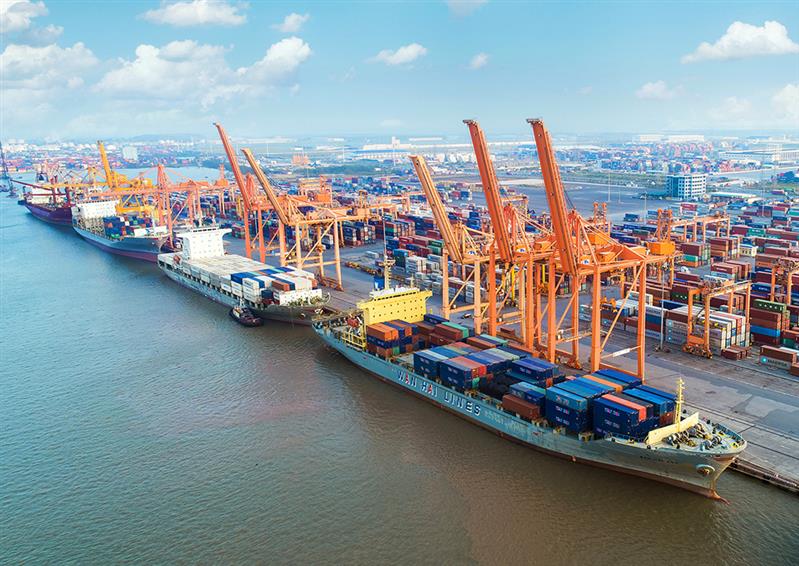 H&agrave;ng h&oacute;a qua cảng biển tăng mạnh, lợi nhuận bật cao- Ảnh 1.
