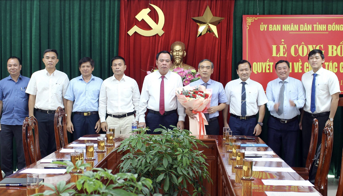 Đồng Nai bổ nhiệm giám đốc Ban QLDA đầu tư xây dựng tỉnh- Ảnh 1. Đồng Nai bổ nhiệm giám đốc Ban QLDA đầu tư xây dựng tỉnh- Ảnh 1.