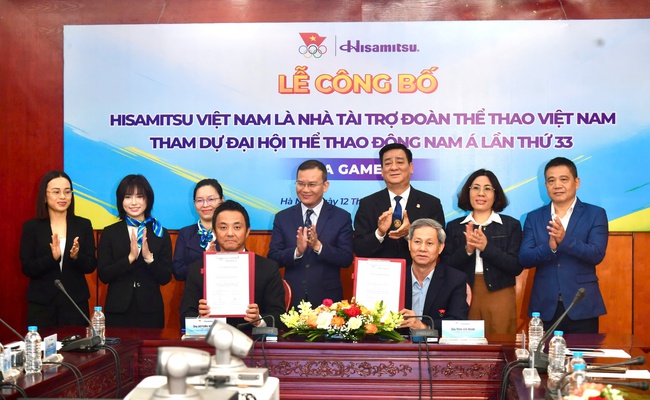 Đo&agrave;n Thể thao Việt Nam được tiếp sức trước thềm SEA Games 33- Ảnh 1.
