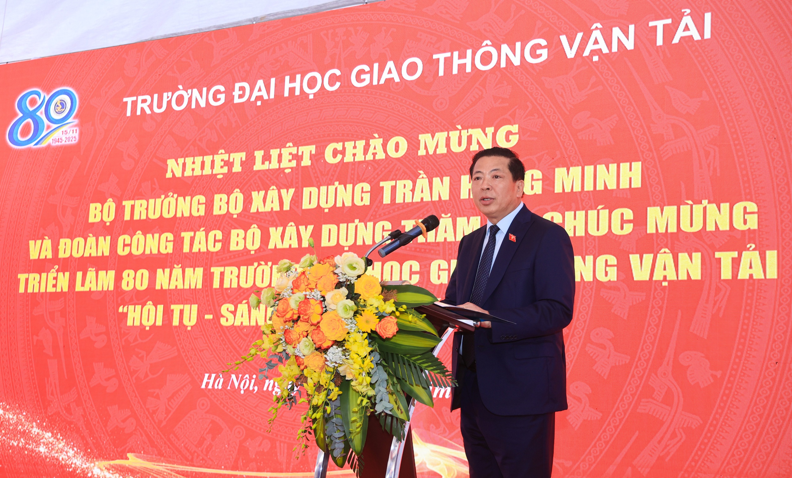 Bộ trưởng Bộ X&acirc;y dựng: ĐH GTVT l&agrave; điểm tựa khoa học - c&ocirc;ng nghệ của ng&agrave;nh giao th&ocirc;ng- Ảnh 1.