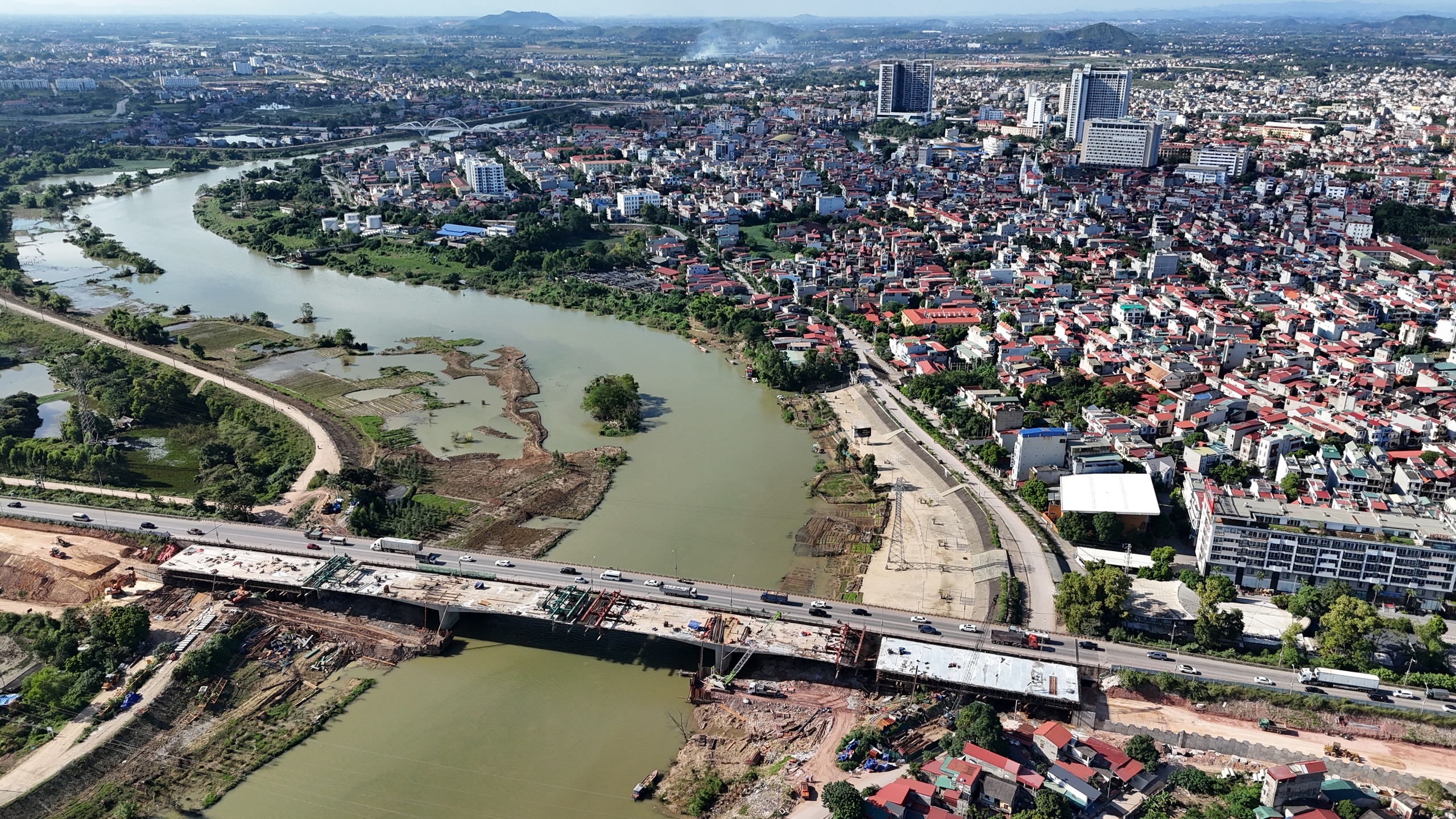 Sau khi được kiểm tra, cầu Xương Giang tr&ecirc;n cao tốc H&agrave; Nội - Bắc Giang thi c&ocirc;ng ra sao?- Ảnh 15.