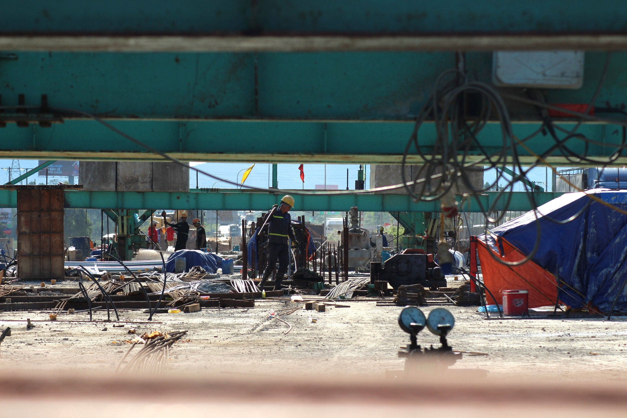 Sau khi được kiểm tra, cầu Xương Giang tr&ecirc;n cao tốc H&agrave; Nội - Bắc Giang thi c&ocirc;ng ra sao?- Ảnh 4.