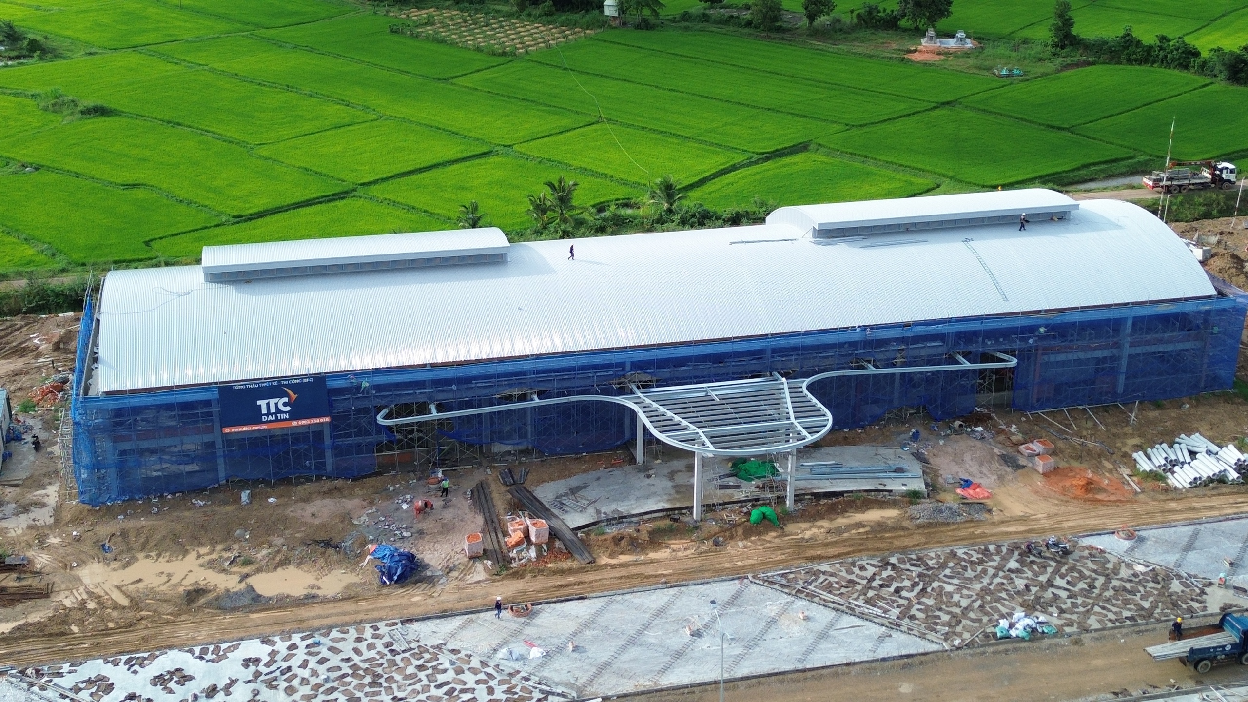 Trạm dừng nghỉ cao tốc Vĩnh Hảo - Phan Thiết bứt tốc về đích- Ảnh 4. Trạm dừng nghỉ cao tốc Vĩnh Hảo - Phan Thiết bứt tốc về đích- Ảnh 4.