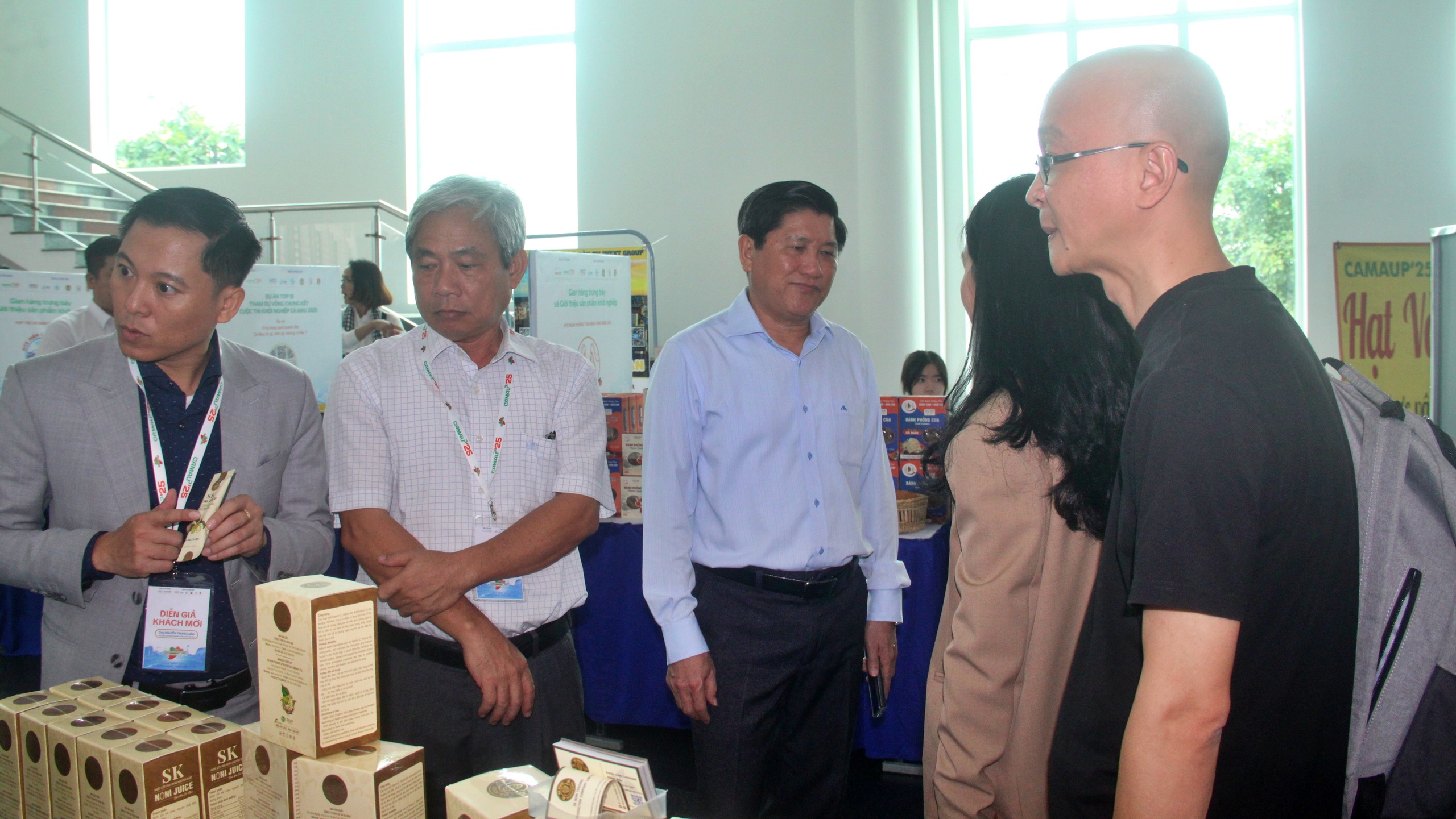 Khai mạc Ng&agrave;y hội Khởi nghiệp tỉnh C&agrave; Mau - CamaUP'25- Ảnh 4.