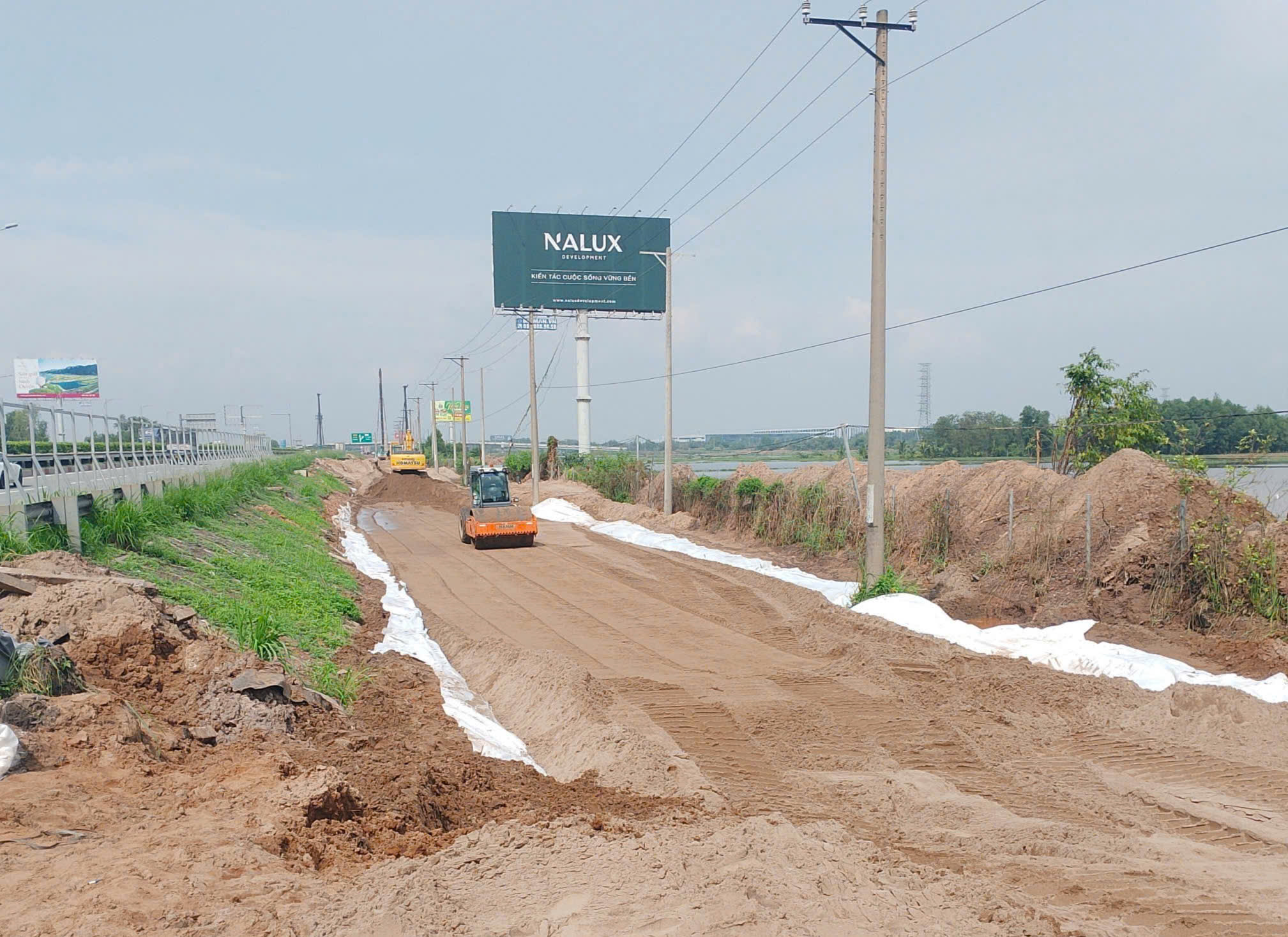 Tổng c&ocirc;ng ty Thăng Long đẩy tiến độ mở rộng cao tốc TP.HCM - Long Th&agrave;nh từ những ng&agrave;y đầu- Ảnh 1.