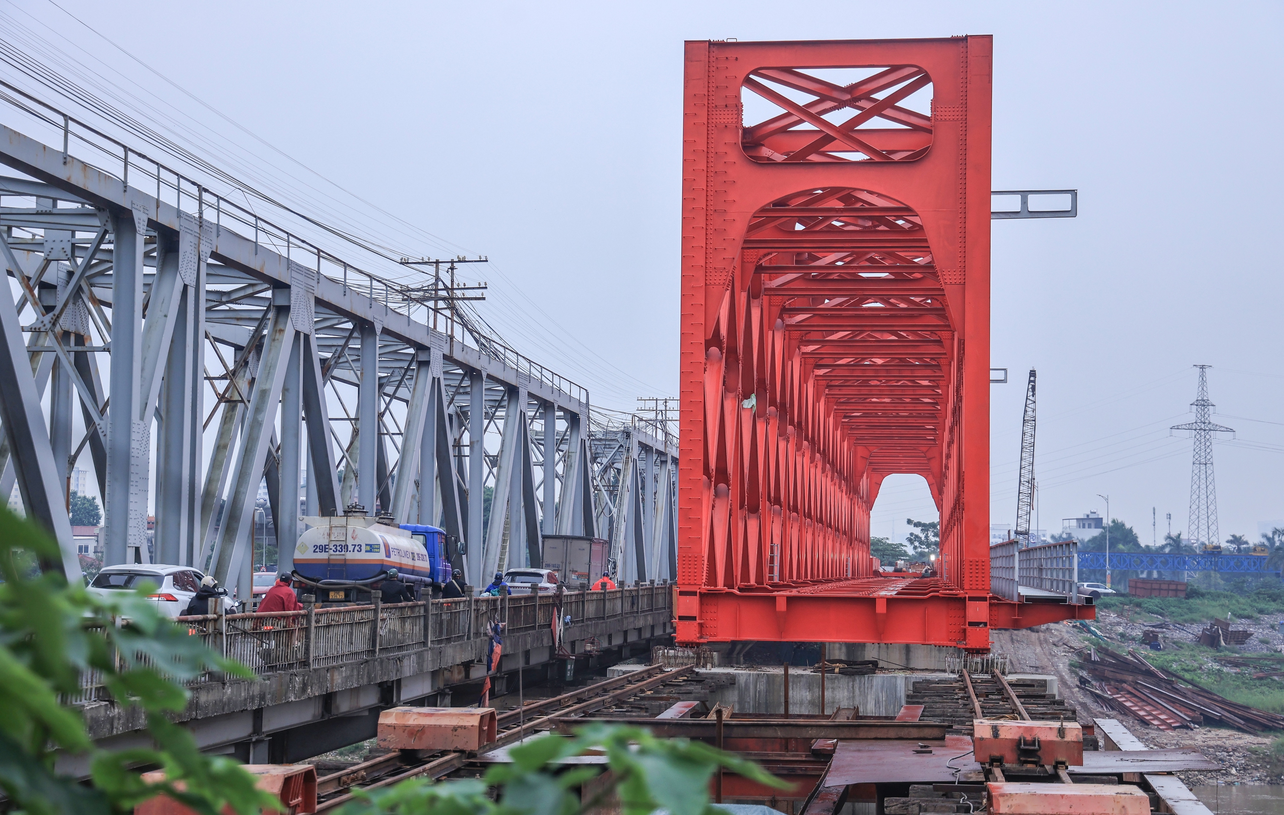 Dự &aacute;n cầu Đuống &ldquo;giậm ch&acirc;n tại chỗ&rdquo;: Mặt bằng chưa xong, tiến độ k&eacute;o d&agrave;i th&ecirc;m 1 năm- Ảnh 10.