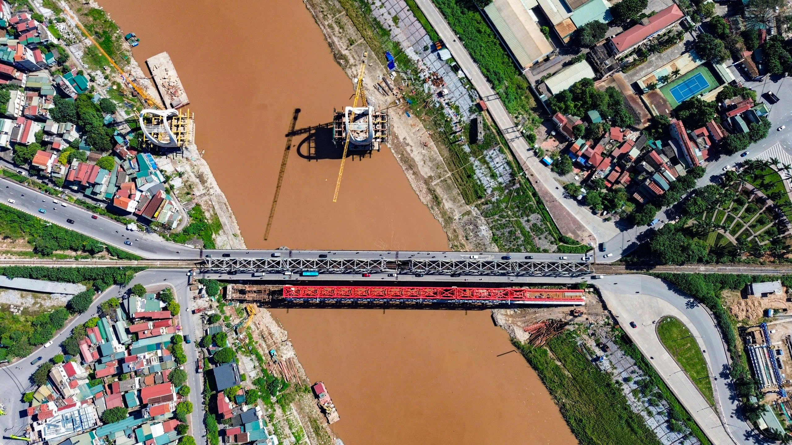 Dự &aacute;n cầu Đuống &ldquo;giậm ch&acirc;n tại chỗ&rdquo;: Mặt bằng chưa xong, tiến độ k&eacute;o d&agrave;i th&ecirc;m 1 năm- Ảnh 3.