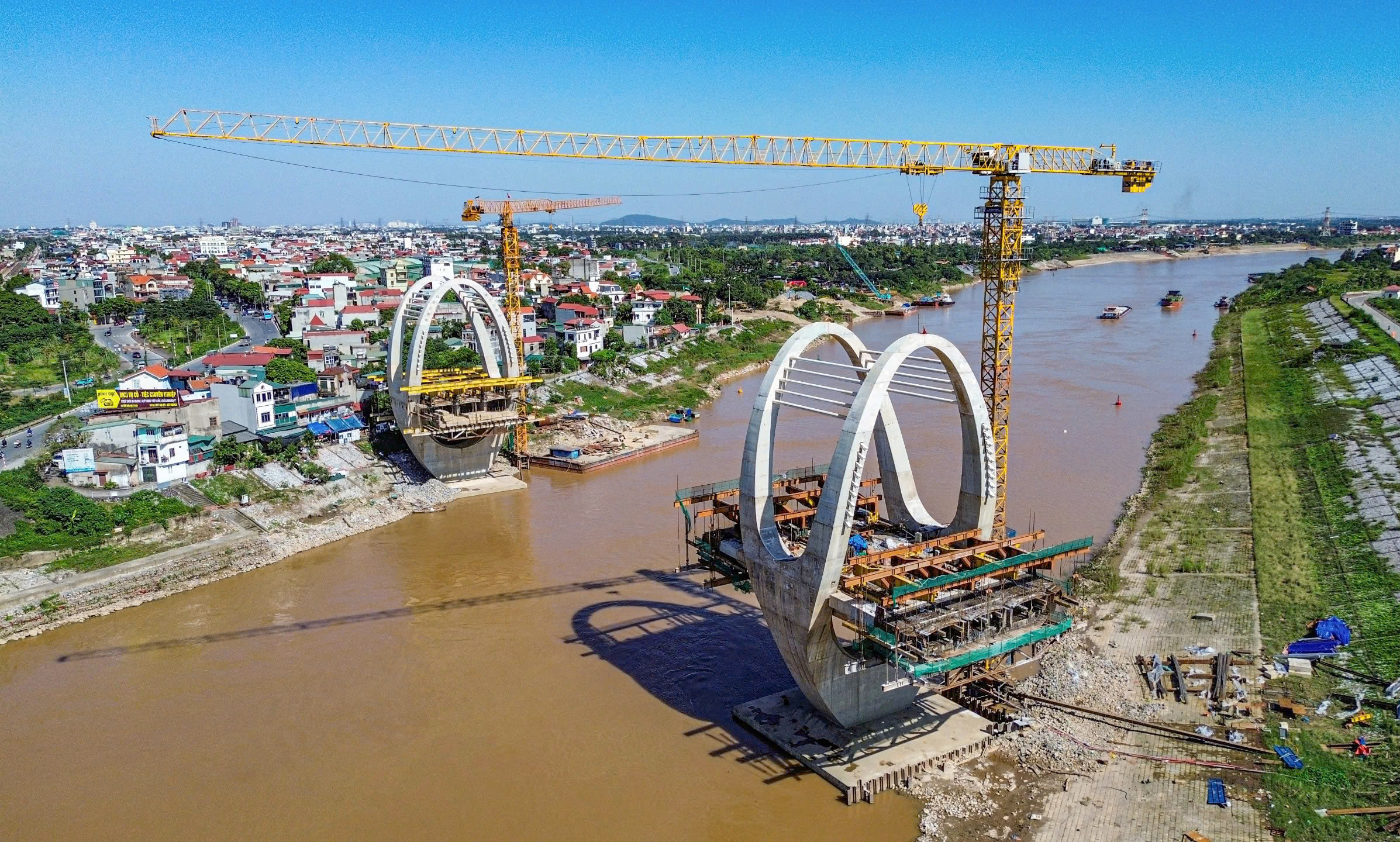 Dự &aacute;n cầu Đuống &ldquo;giậm ch&acirc;n tại chỗ&rdquo;: Mặt bằng chưa xong, tiến độ k&eacute;o d&agrave;i th&ecirc;m 1 năm- Ảnh 9.