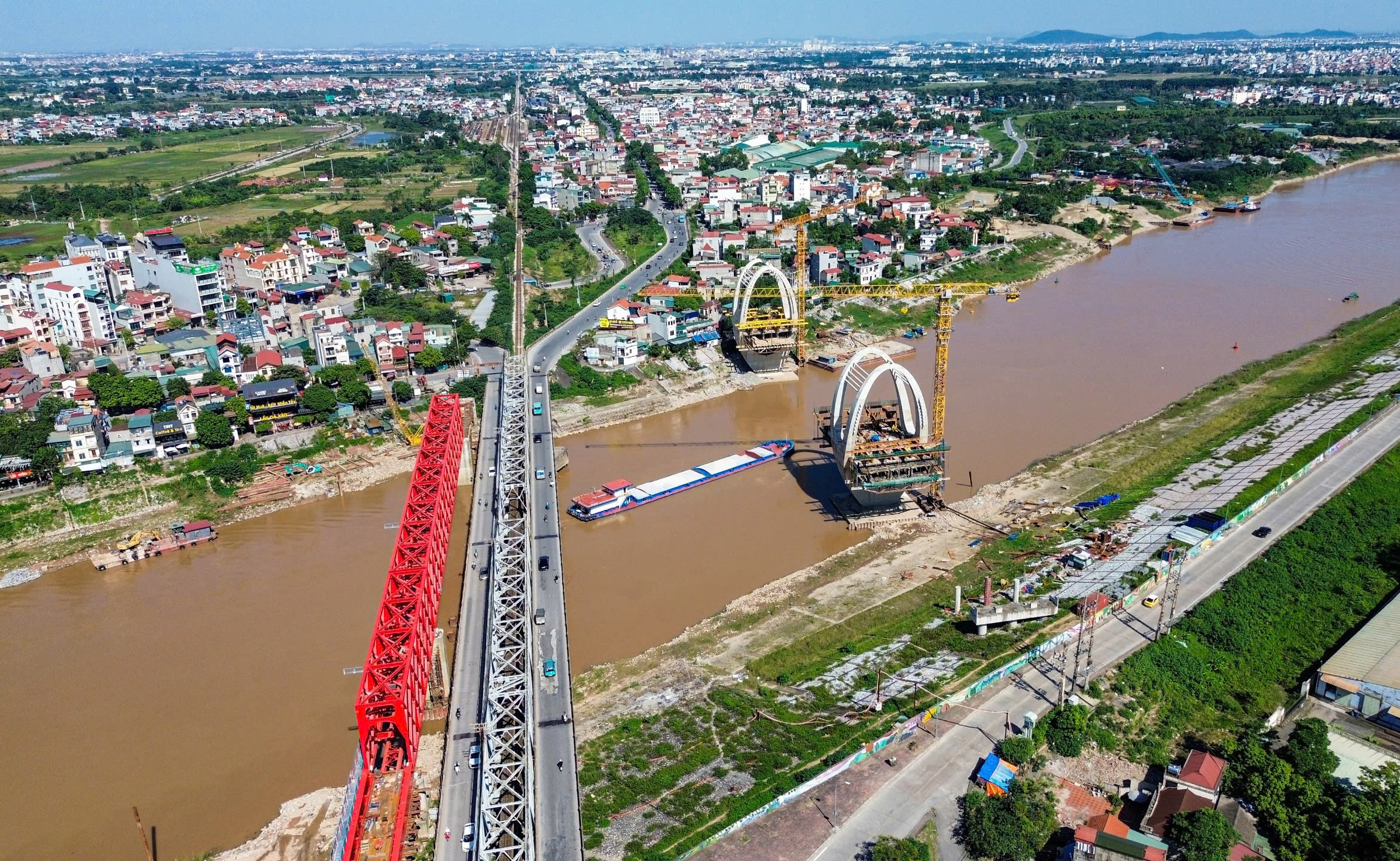 Dự &aacute;n cầu Đuống &ldquo;giậm ch&acirc;n tại chỗ&rdquo;: Mặt bằng chưa xong, tiến độ k&eacute;o d&agrave;i th&ecirc;m 1 năm- Ảnh 2.