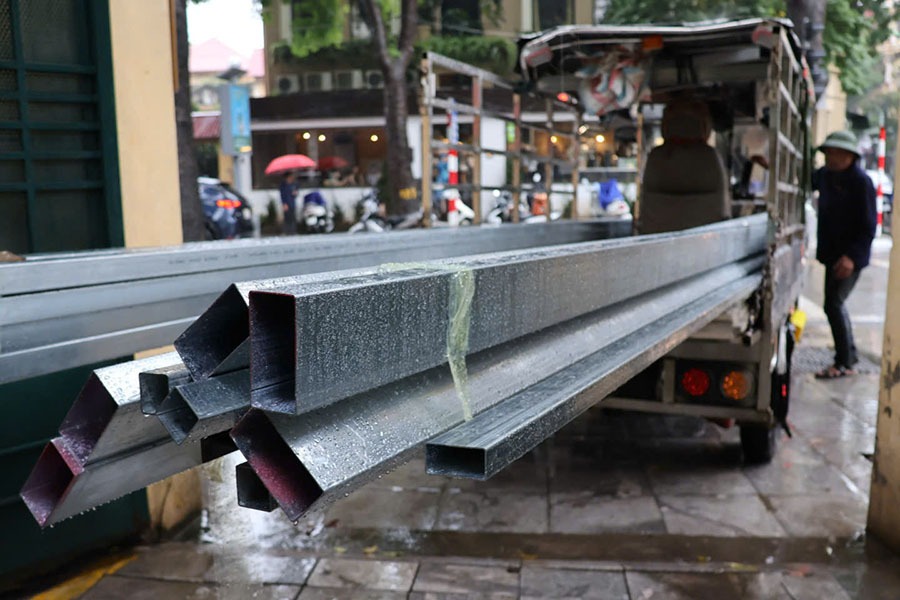 CSGT H&agrave; Nội tịch thu gần 200 xe tự chế, xe k&eacute;o chở h&agrave;ng cồng kềnh- Ảnh 3.