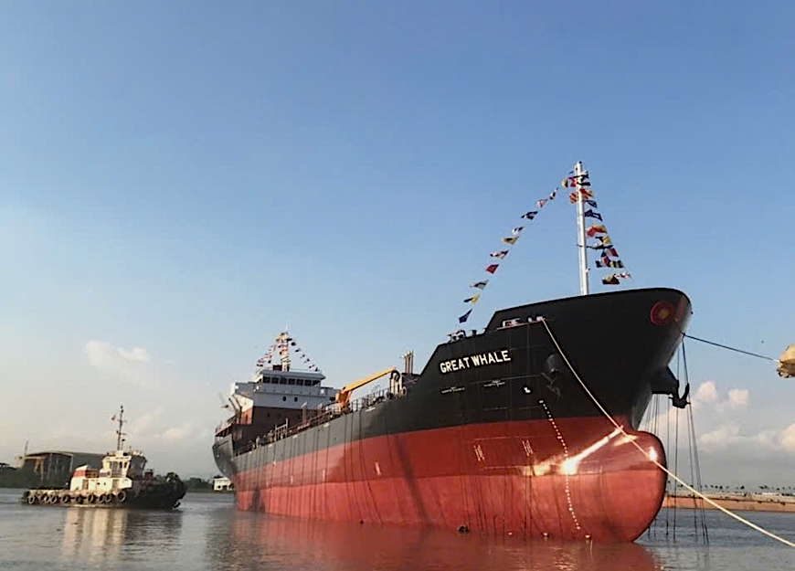 Loạt đơn h&agrave;ng mới đưa Đ&oacute;ng t&agrave;u Bạch Đằng tiến gần mục ti&ecirc;u doanh thu cả năm- Ảnh 1.