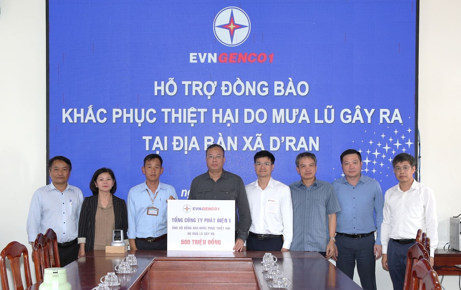 EVNGENCO1 ủng hộ đồng b&agrave;o L&acirc;m Đồng khắc phục thiệt hại do mưa lũ g&acirc;y ra- Ảnh 2.