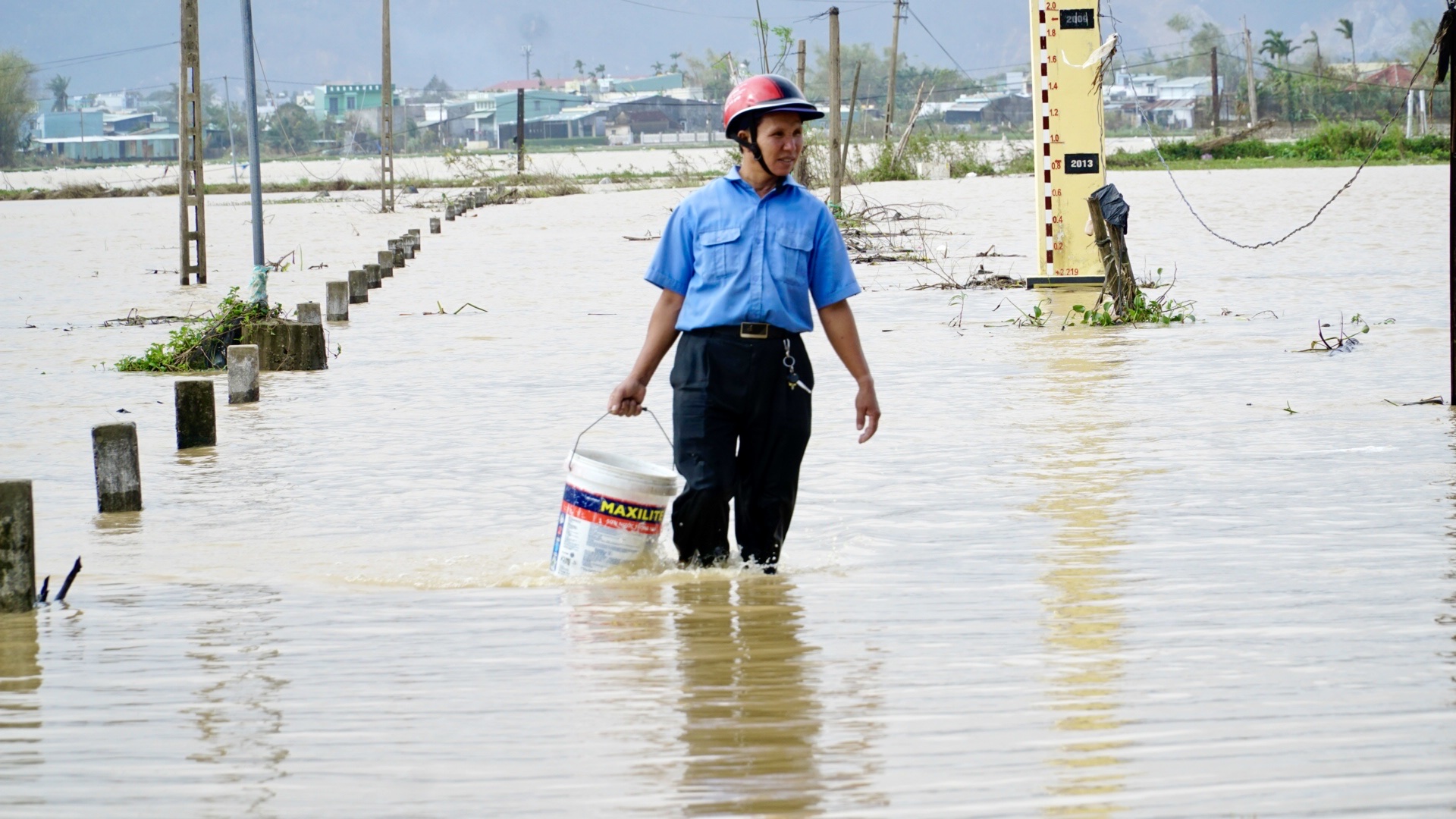 Gia Lai: Đ&ecirc;m v&agrave; s&aacute;ng 24/11 mưa lớn, nhiều khu vực ngập trở lại- Ảnh 4.