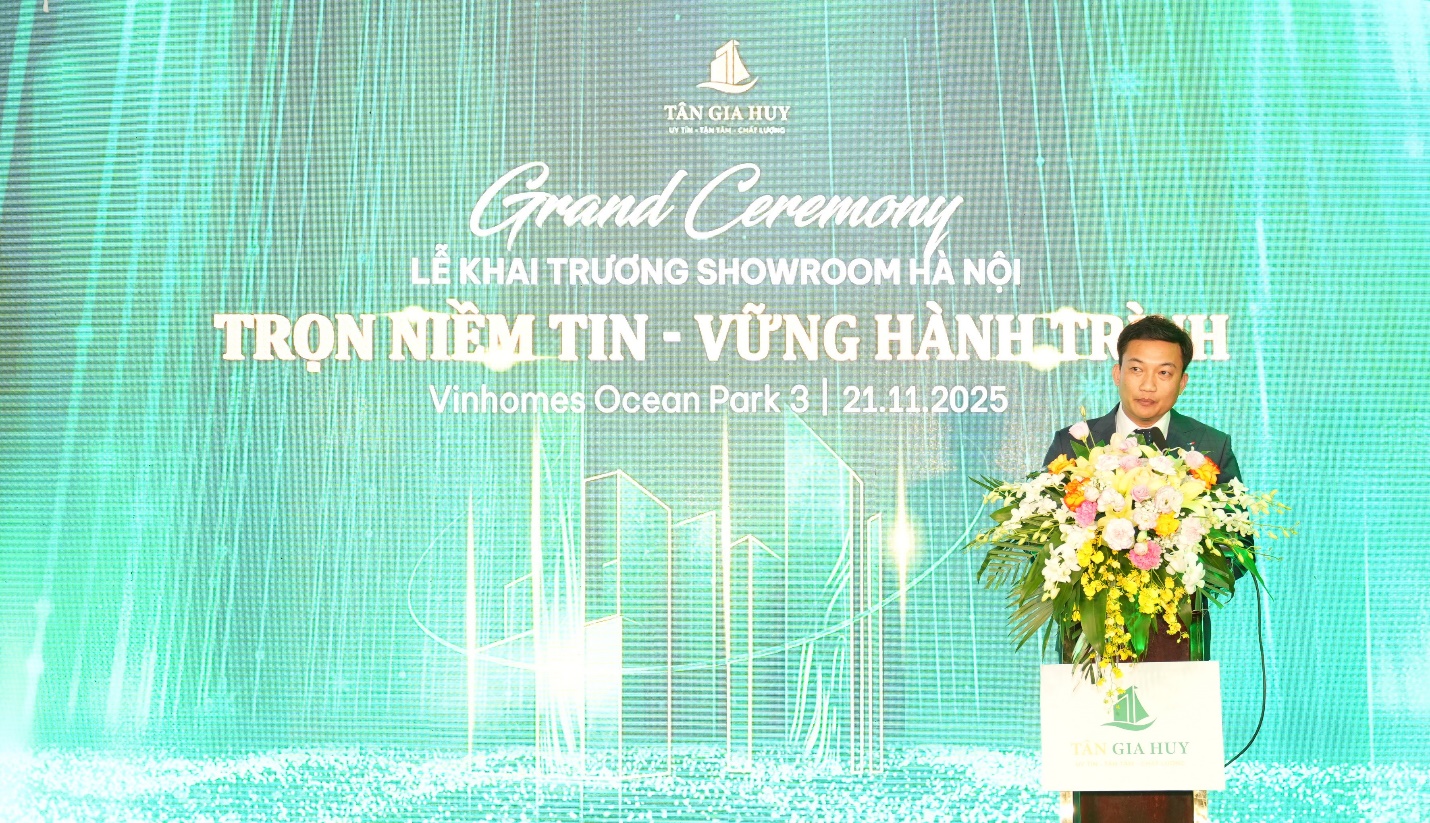 T&acirc;n Gia Huy khai trương showroom mới tại Vinhomes Ocean Park 3- Ảnh 2.