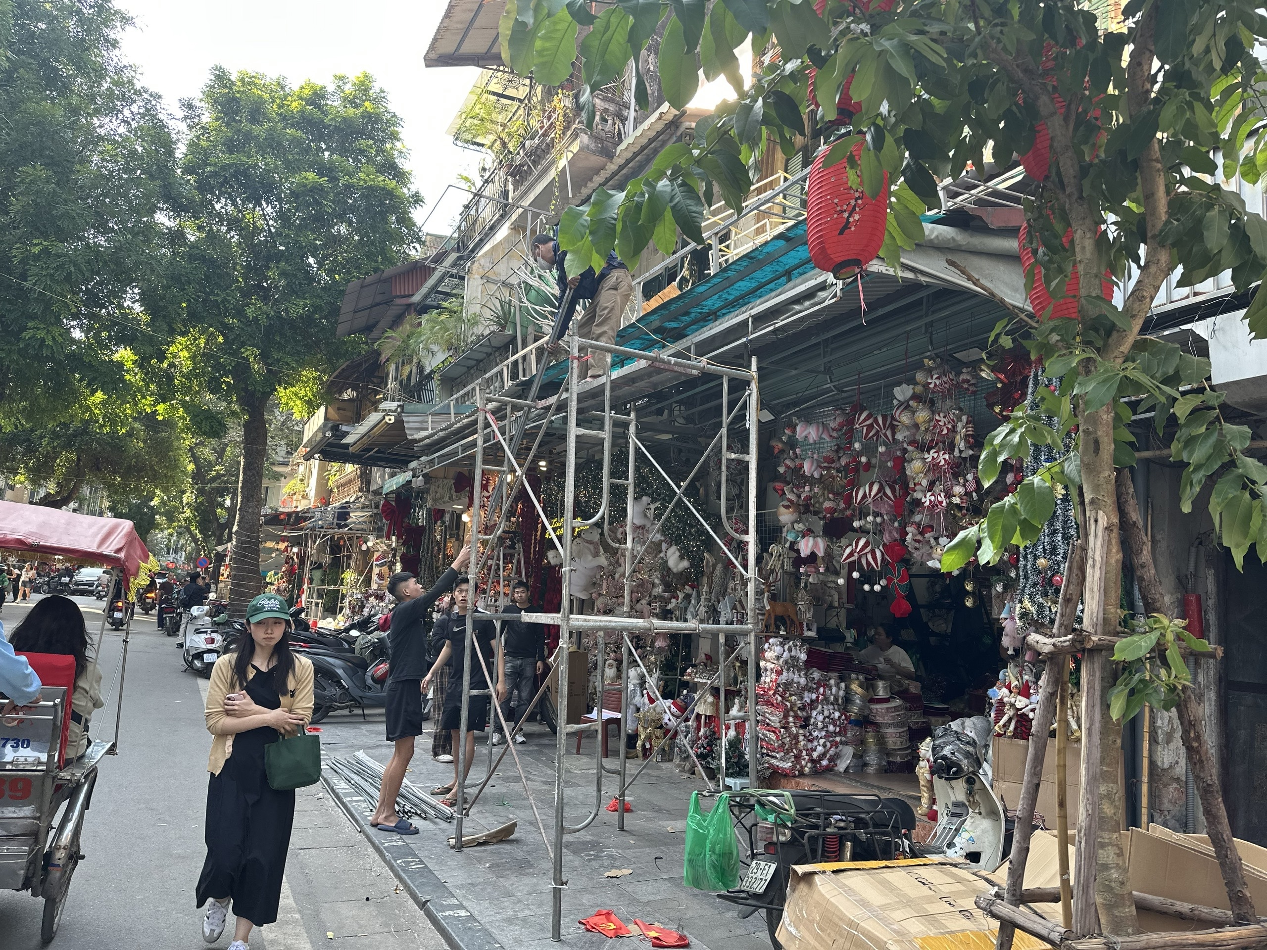 Diện mạo những tuyến phố sầm uất nhất Thủ đ&ocirc; sau triển khai phường kiểu mẫu- Ảnh 8.