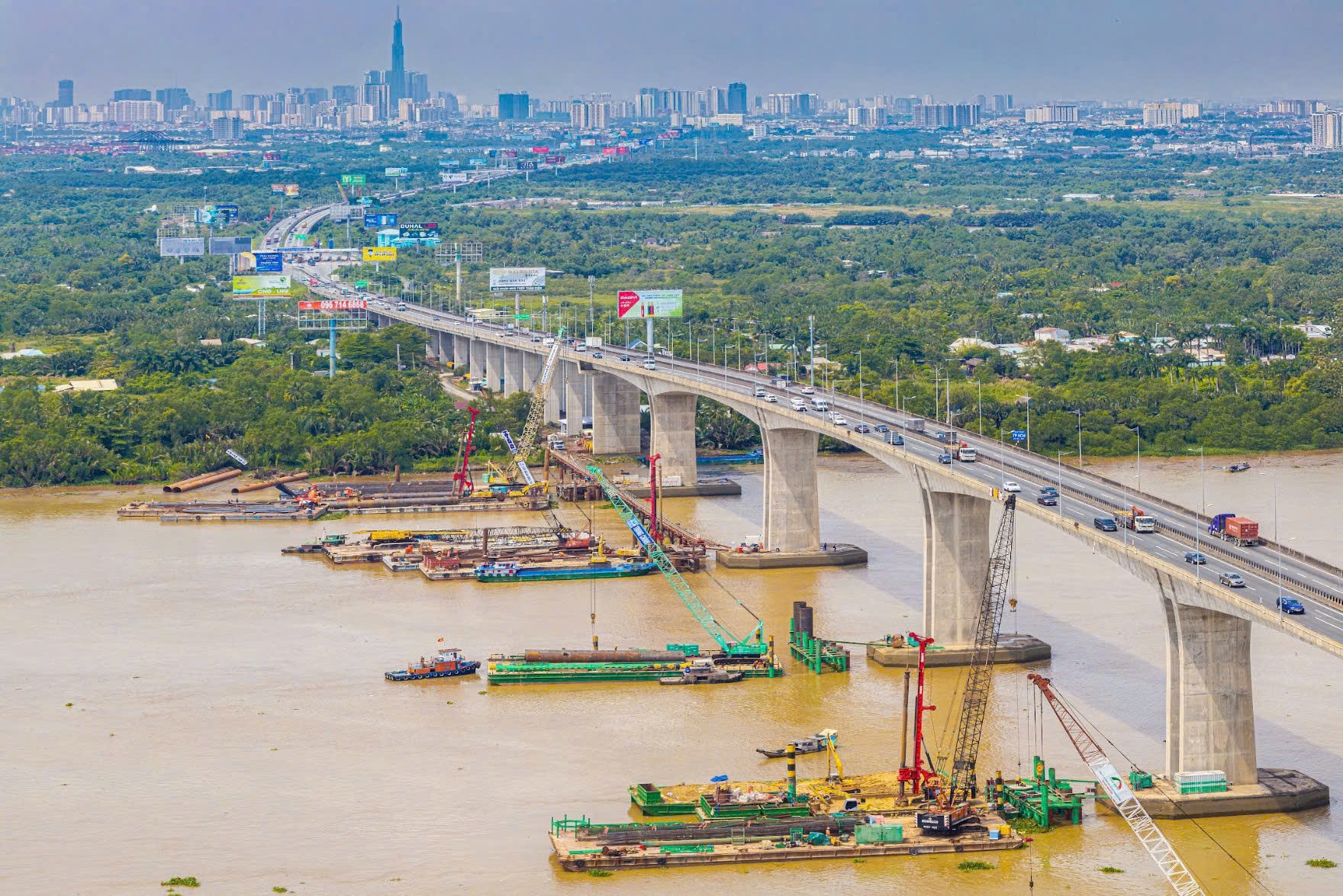 Vướng mặt bằng, nh&agrave; thầu thi c&ocirc;ng mở rộng cao tốc TP.HCM - Long Th&agrave;nh lo chậm tiến độ- Ảnh 2.
