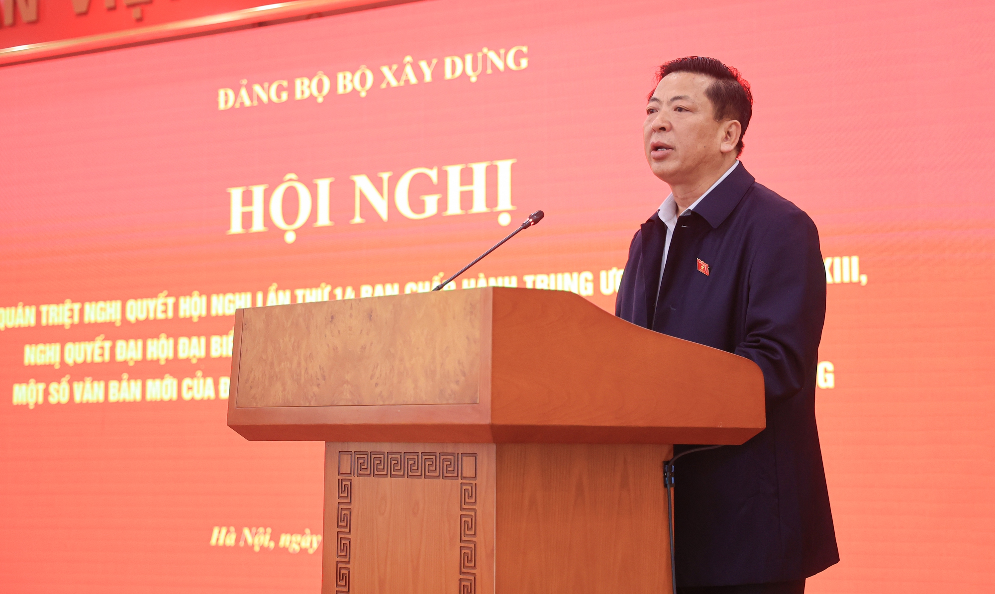 Đảng bộ Bộ X&acirc;y dựng qu&aacute;n triệt c&aacute;c Nghị quyết, văn bản quan trọng của Đảng- Ảnh 1.