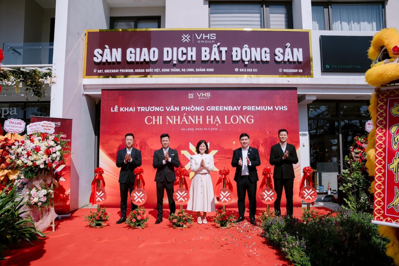 VHS Group khai trương 3 văn phòng tại Hạ Long: Sẵn sàng chinh phục các dự án Quảng Ninh- Ảnh 2. VHS Group khai trương 3 văn phòng tại Hạ Long: Sẵn sàng chinh phục các dự án Quảng Ninh- Ảnh 2.