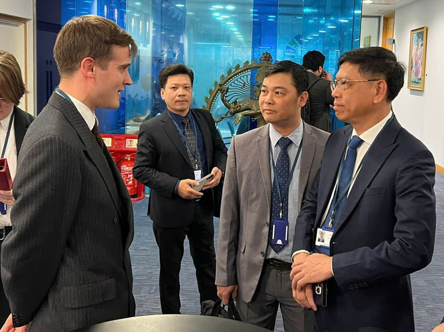 Thứ trưởng Nguyễn Xu&acirc;n Sang dự Kh&oacute;a họp IMO 34 tại Anh, th&uacute;c đẩy hợp t&aacute;c h&agrave;ng hải quốc tế- Ảnh 3.