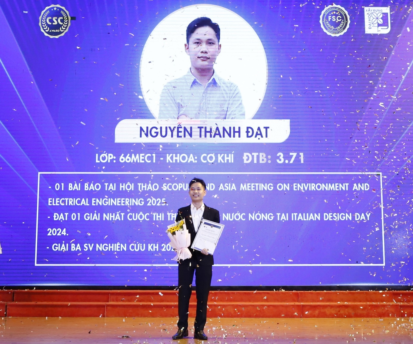 Giải thưởng CSC Award lần thứ 13: T&ocirc;n vinh sinh vi&ecirc;n xuất sắc ng&agrave;nh X&acirc;y dựng- Ảnh 3.