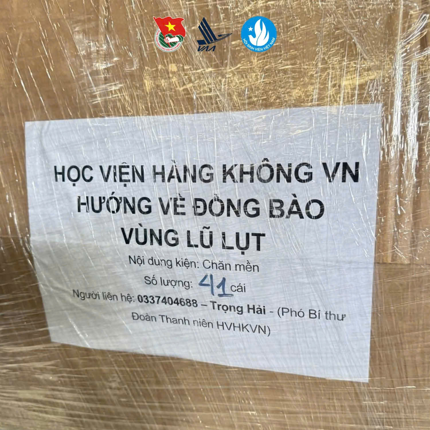 Học viện H&agrave;ng kh&ocirc;ng Việt Nam hỗ trợ 6 tỷ đồng gi&uacute;p miền Trung khắc phục mưa lũ- Ảnh 7.