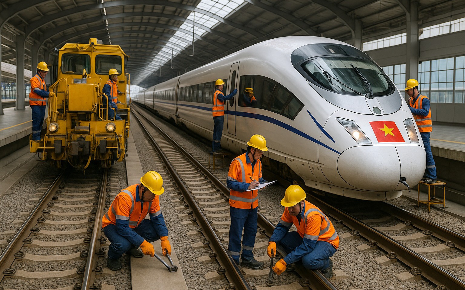 Luật Đường sắt 2025 mở đường ph&aacute;t triển đường sắt tốc độ cao