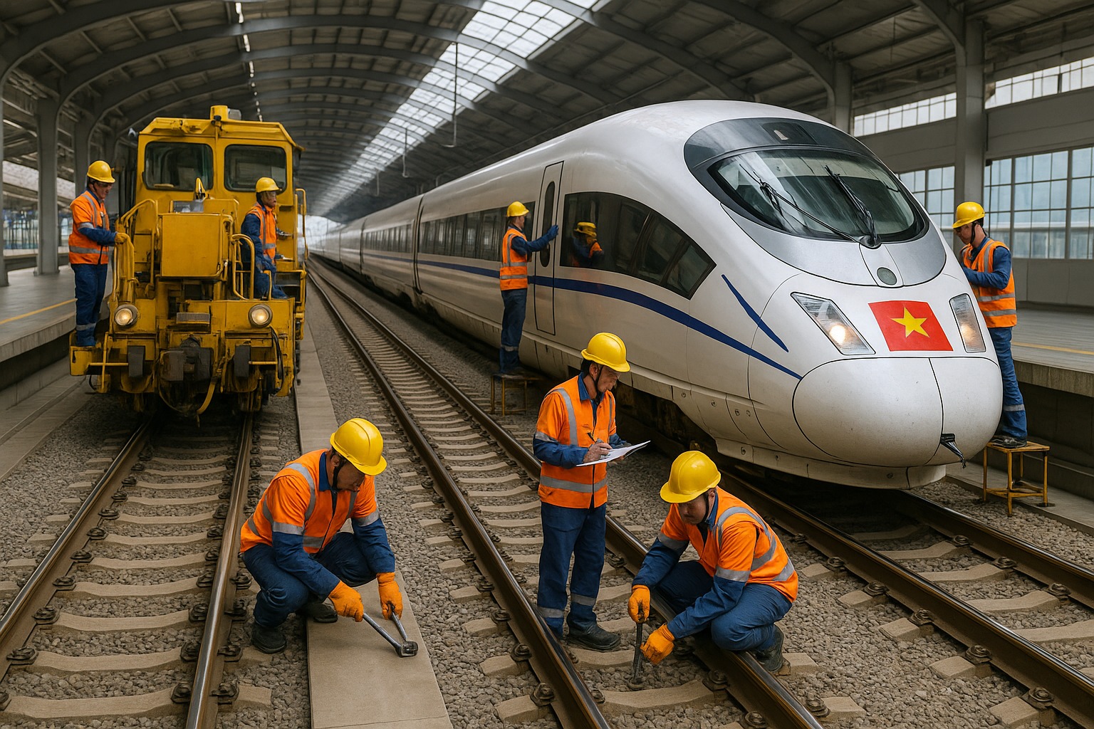 Đường sắt tốc độ cao, đường sắt đ&ocirc; thị sẽ l&agrave; động lực tăng trưởng mới của nền kinh tế Việt Nam.