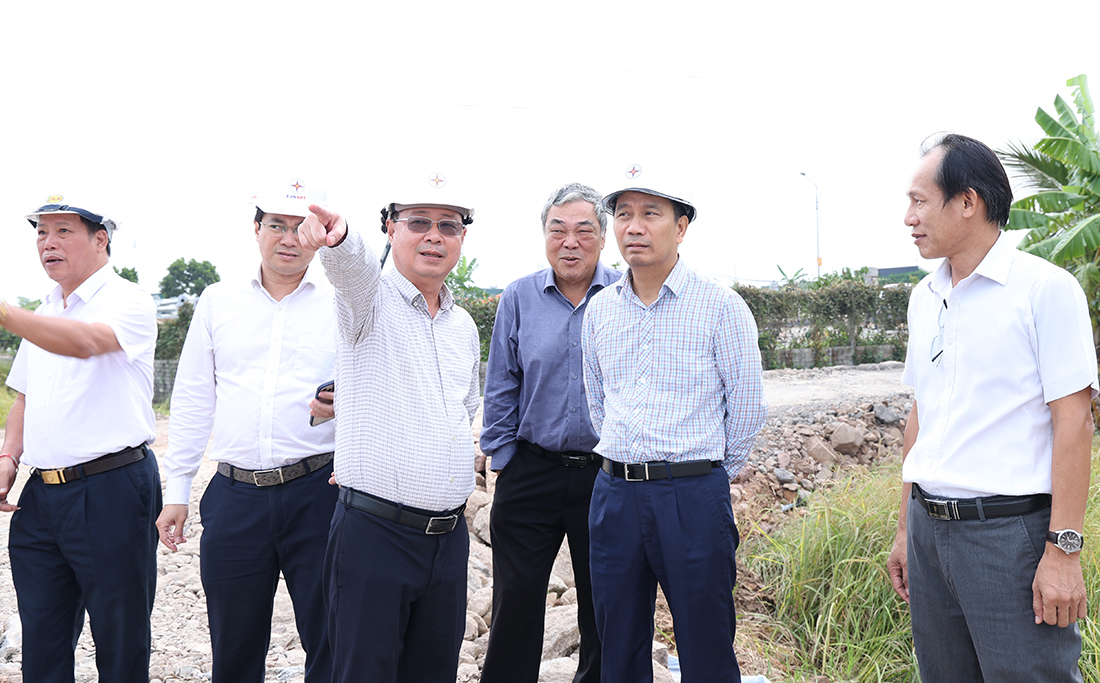 EVNNPT quyết liệt đẩy nhanh tiến độ dự &aacute;n đường d&acirc;y 500kV Hải Ph&ograve;ng - Th&aacute;i B&igrave;nh- Ảnh 1.