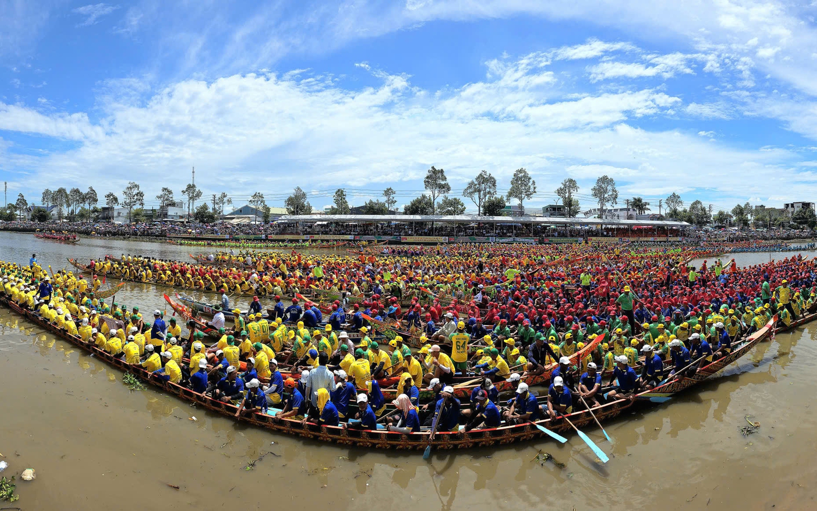 Cần Thơ khai mạc Giải Đua ghe Ngo: 61 đội tranh t&agrave;i, tổng giải thưởng gần 1,5 tỷ đồng