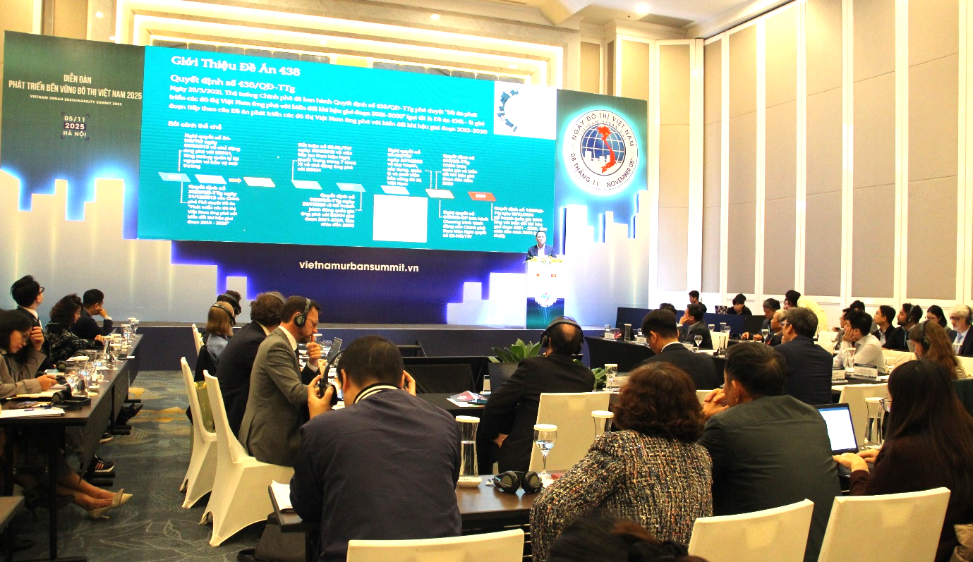 Đ&ocirc; thị an to&agrave;n v&agrave; th&iacute;ch ứng biến đổi kh&iacute; hậu hướng tới tăng trưởng xanh, bền vững- Ảnh 1.