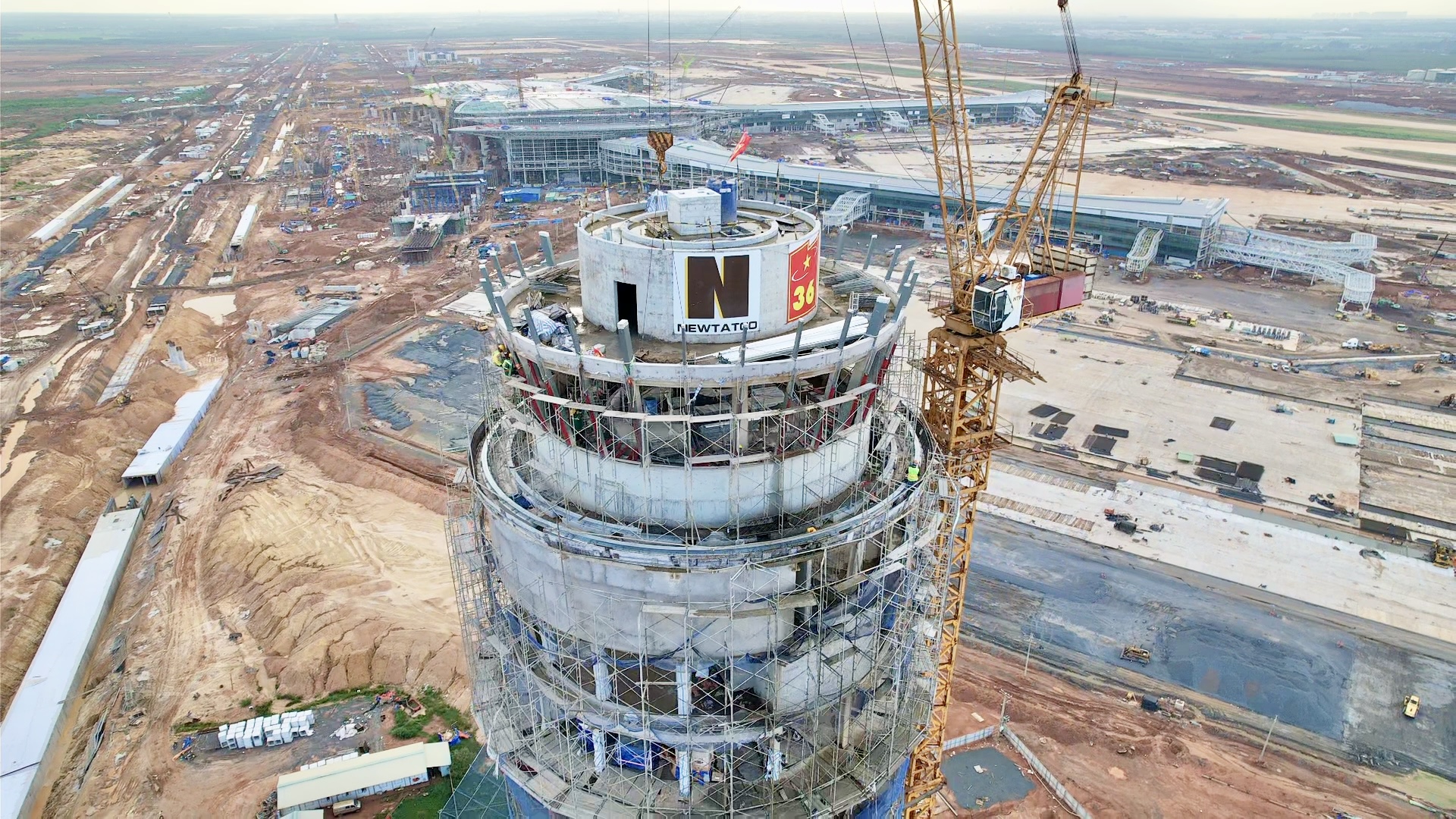 Đua nước r&uacute;t tại s&acirc;n bay Long Th&agrave;nh, sẵn s&agrave;ng cho chuyến bay kỹ thuật 19/12- Ảnh 2.