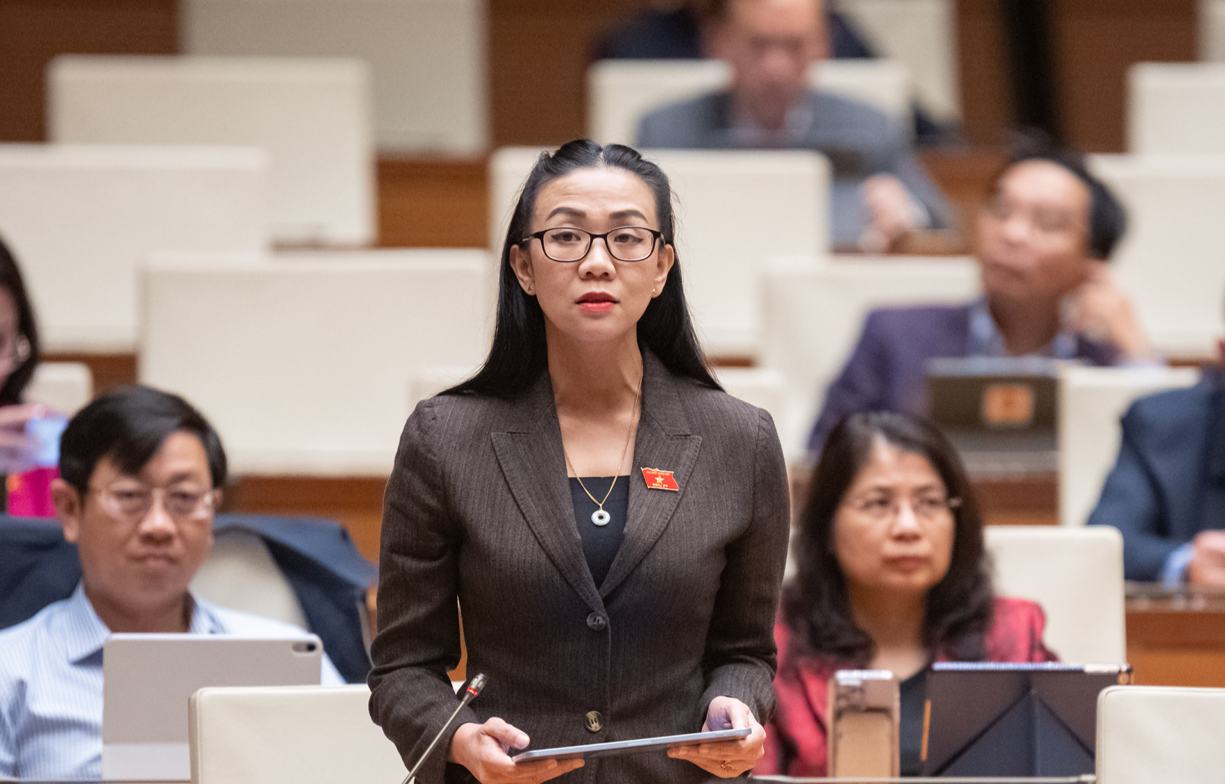 ĐBQH: Cần quy định hậu quả ph&aacute;p l&yacute; với h&agrave;nh vi cố &yacute; mật ho&aacute; sai quy định- Ảnh 2.