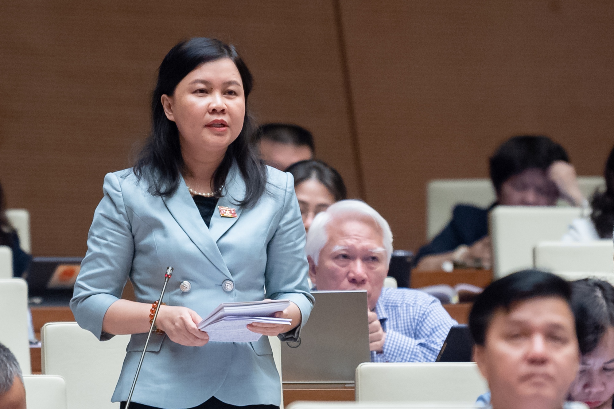 ĐBQH: Cần quy định hậu quả ph&aacute;p l&yacute; với h&agrave;nh vi cố &yacute; mật ho&aacute; sai quy định- Ảnh 1.