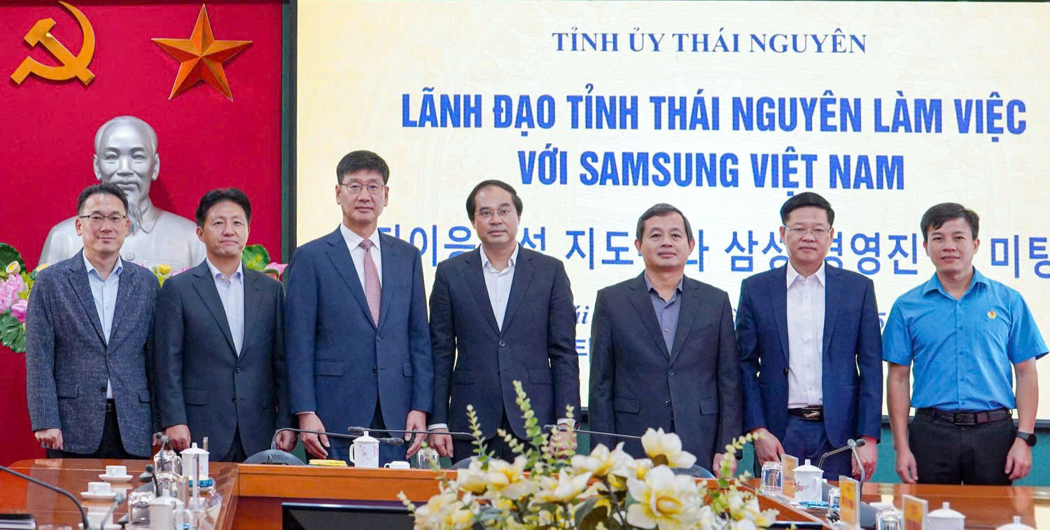 Thái Nguyên tăng tốc hút 4,6 tỷ USD FDI trong năm 2025- Ảnh 1. Thái Nguyên tăng tốc hút 4,6 tỷ USD FDI trong năm 2025- Ảnh 1.