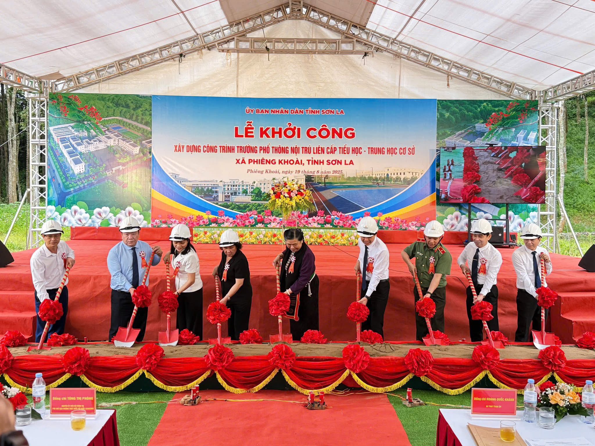 Khởi c&ocirc;ng 100 trường nội tr&uacute; li&ecirc;n cấp tại c&aacute;c x&atilde; bi&ecirc;n giới- Ảnh 1.