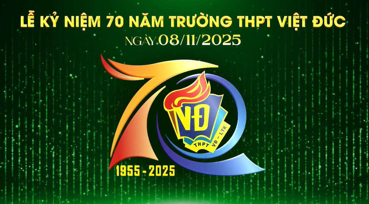 Trường THPT Việt Đức 70 năm vun đắp tri thức, lan tỏa đổi mới- Ảnh 1.