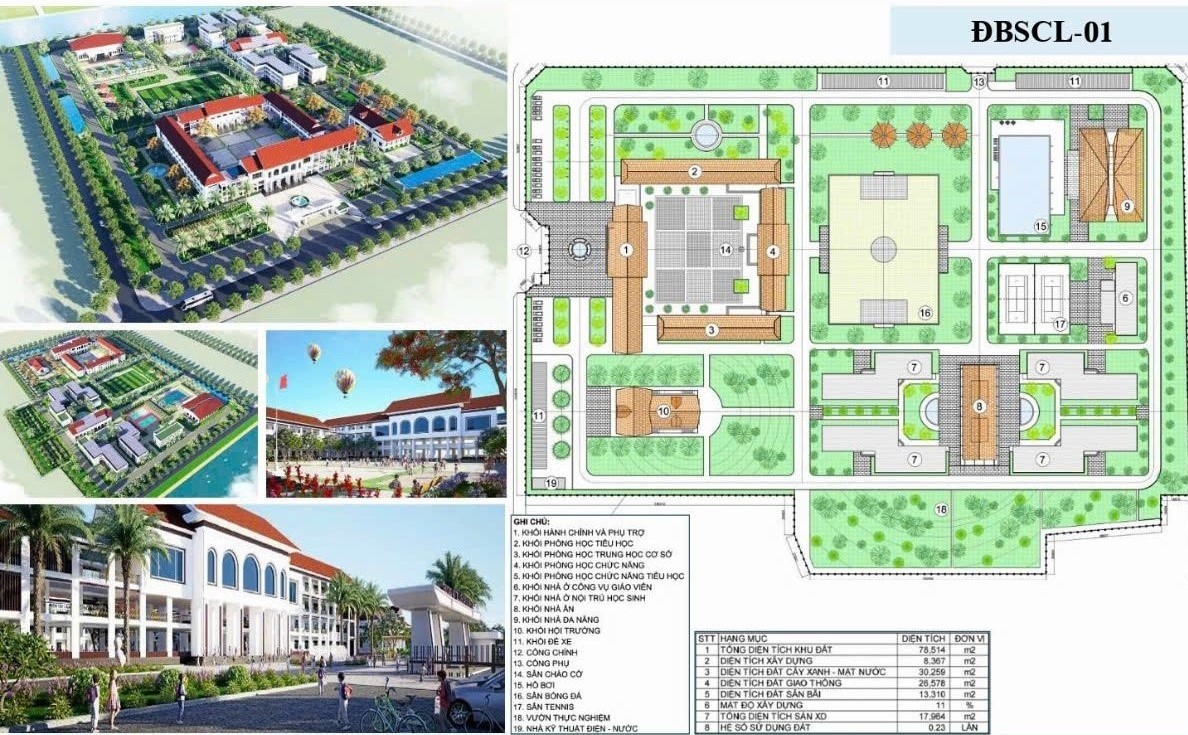 Bộ X&acirc;y dựng phổ biến 15 thiết kế mẫu trường nội tr&uacute; li&ecirc;n cấp tại c&aacute;c x&atilde; bi&ecirc;n giới đất liền- Ảnh 2.