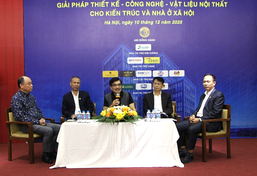 C&aacute;c chuy&ecirc;n gia đ&atilde; tập trung thảo luận về c&aacute;c giải ph&aacute;p thiết kế, c&ocirc;ng nghệ, vật liệu v&agrave; nội thất cho nh&agrave; ở x&atilde; hội.