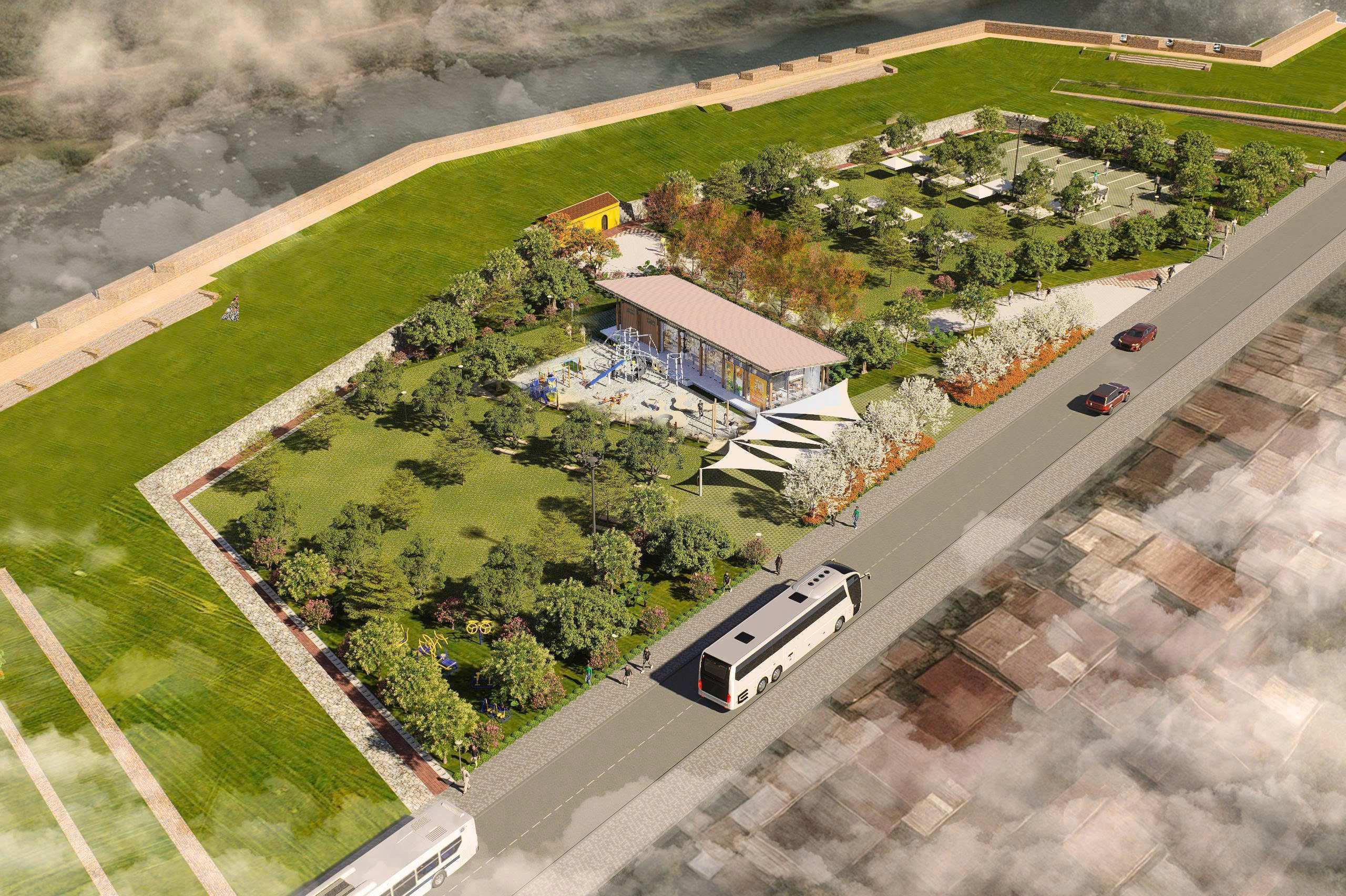 Tôn tạo cảnh quan eo bầu Nam Hưng và Tây Trinh thuộc Kinh thành Huế- Ảnh 2. Tôn tạo cảnh quan eo bầu Nam Hưng và Tây Trinh thuộc Kinh thành Huế- Ảnh 2.