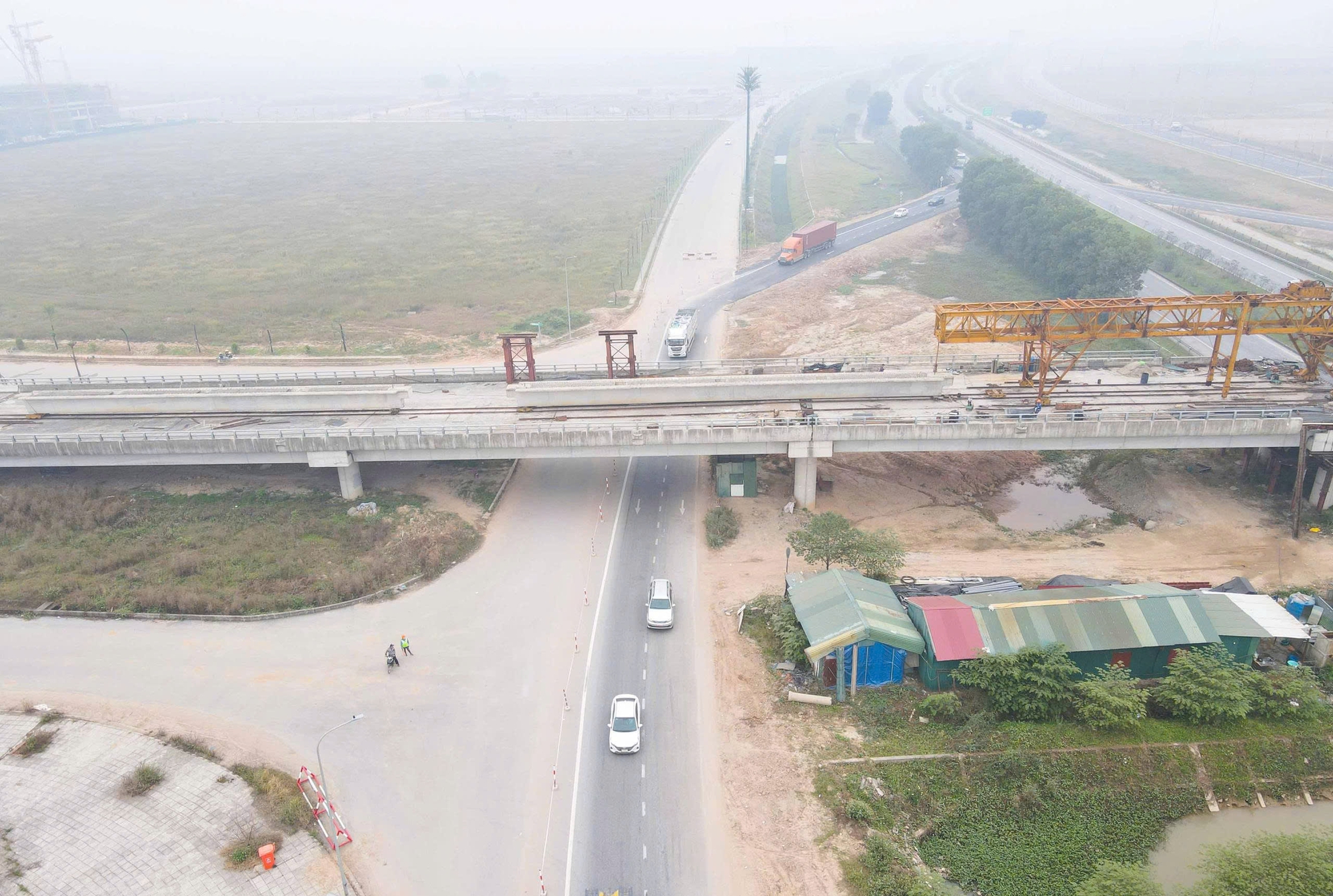 Bắc Ninh: Cầu vượt nối khu c&ocirc;ng nghiệp ở dự &aacute;n đường ngh&igrave;n tỷ đồng sắp về đ&iacute;ch- Ảnh 20.