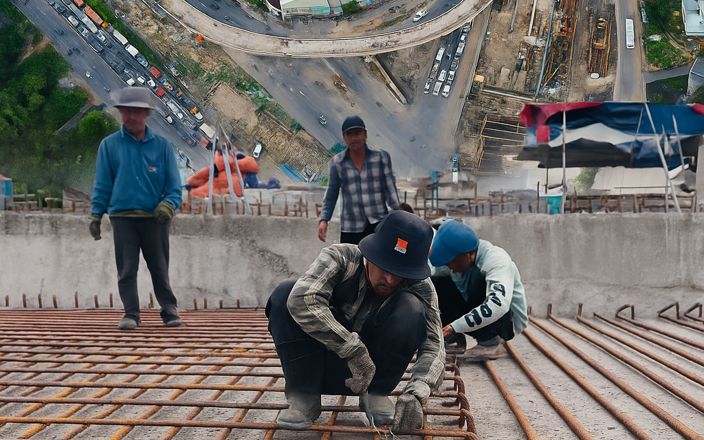 Dự án Vành đai 3 qua Tây Ninh tăng tốc về đích, đã hoàn thành hơn 90% khối lượng- Ảnh 11. “Vượt nắng thắng mưa”, Vành đai 3 và nút giao An Phú chạy nước rút, bám tiến độ thông xe