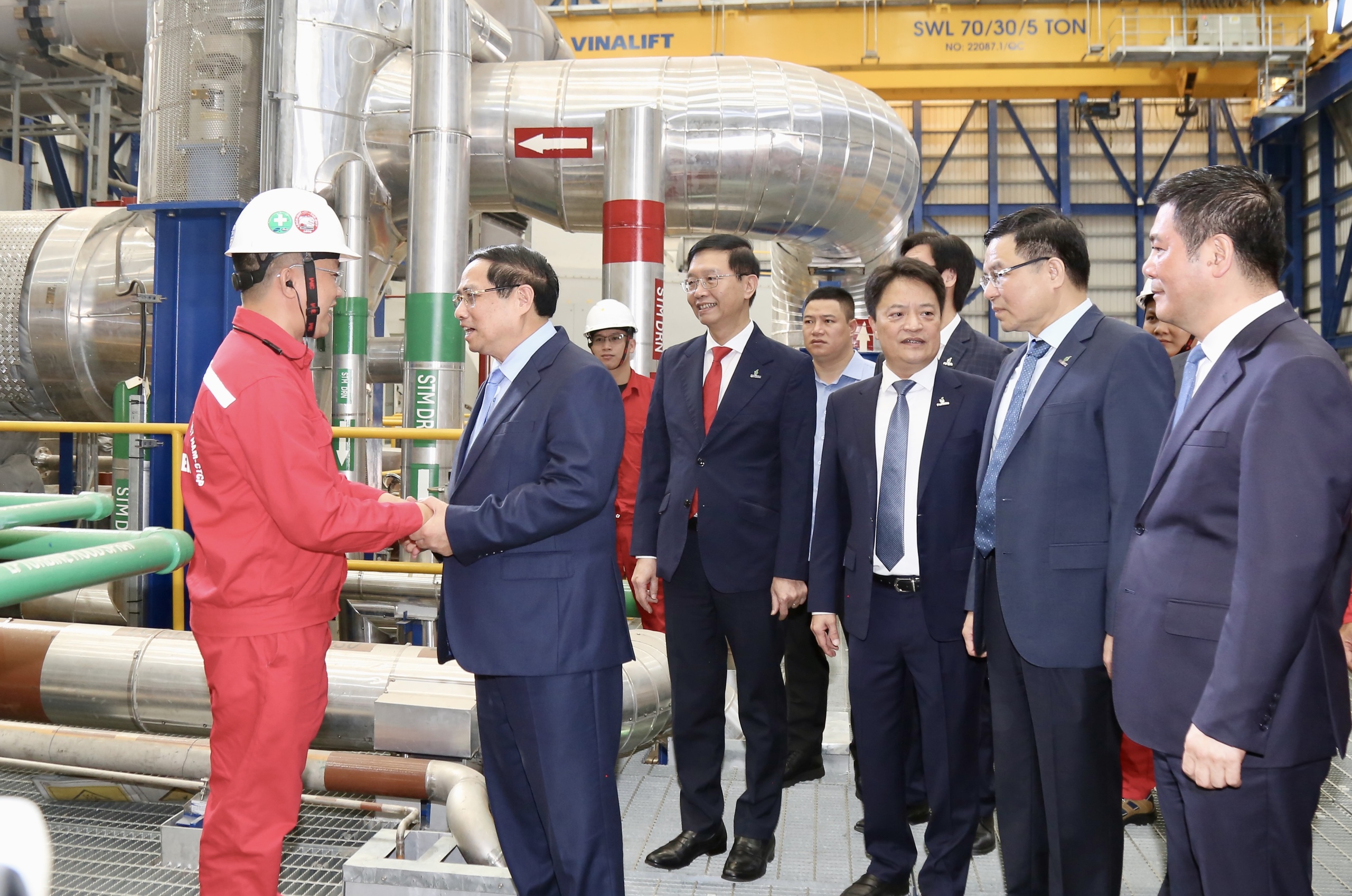 Thủ tướng Phạm Minh Ch&iacute;nh dự kh&aacute;nh th&agrave;nh tổ hợp điện kh&iacute; LNG 1,4 tỷ USD tại Đồng Nai- Ảnh 2.