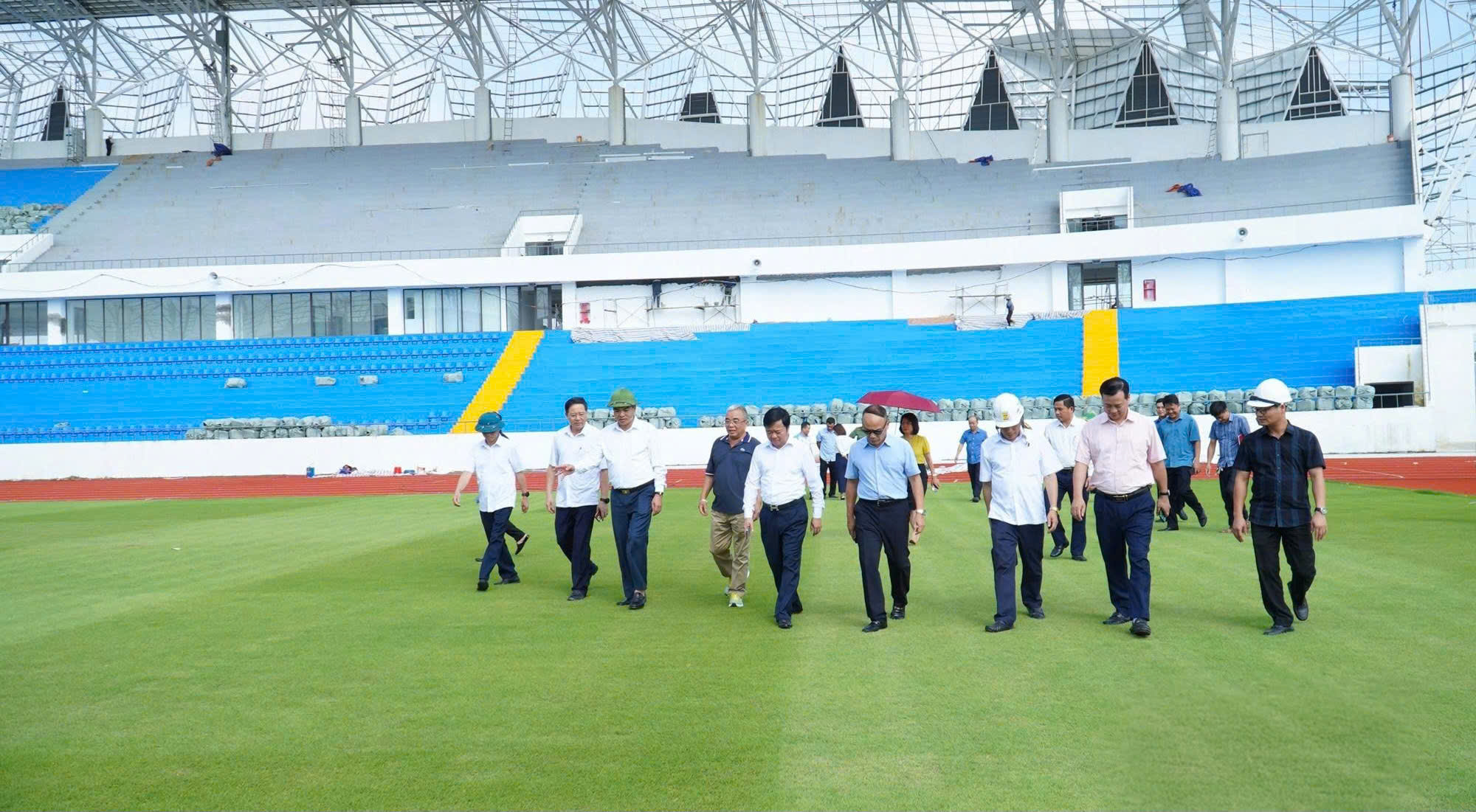 Th&aacute;i Nguy&ecirc;n sẵn s&agrave;ng cho Giải B&oacute;ng đ&aacute; Tứ h&ugrave;ng 2025 tr&ecirc;n s&acirc;n vận động đạt chuẩn quốc tế- Ảnh 5.