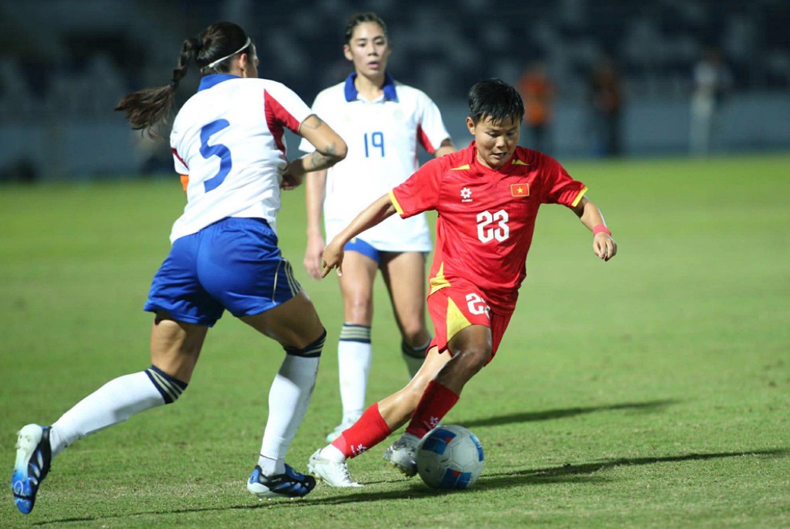 Tuyển nữ Việt Nam giành Huy chương Bạc tại SEA Games 33- Ảnh 1. Tuyển nữ Việt Nam giành Huy chương Bạc tại SEA Games 33- Ảnh 1.
